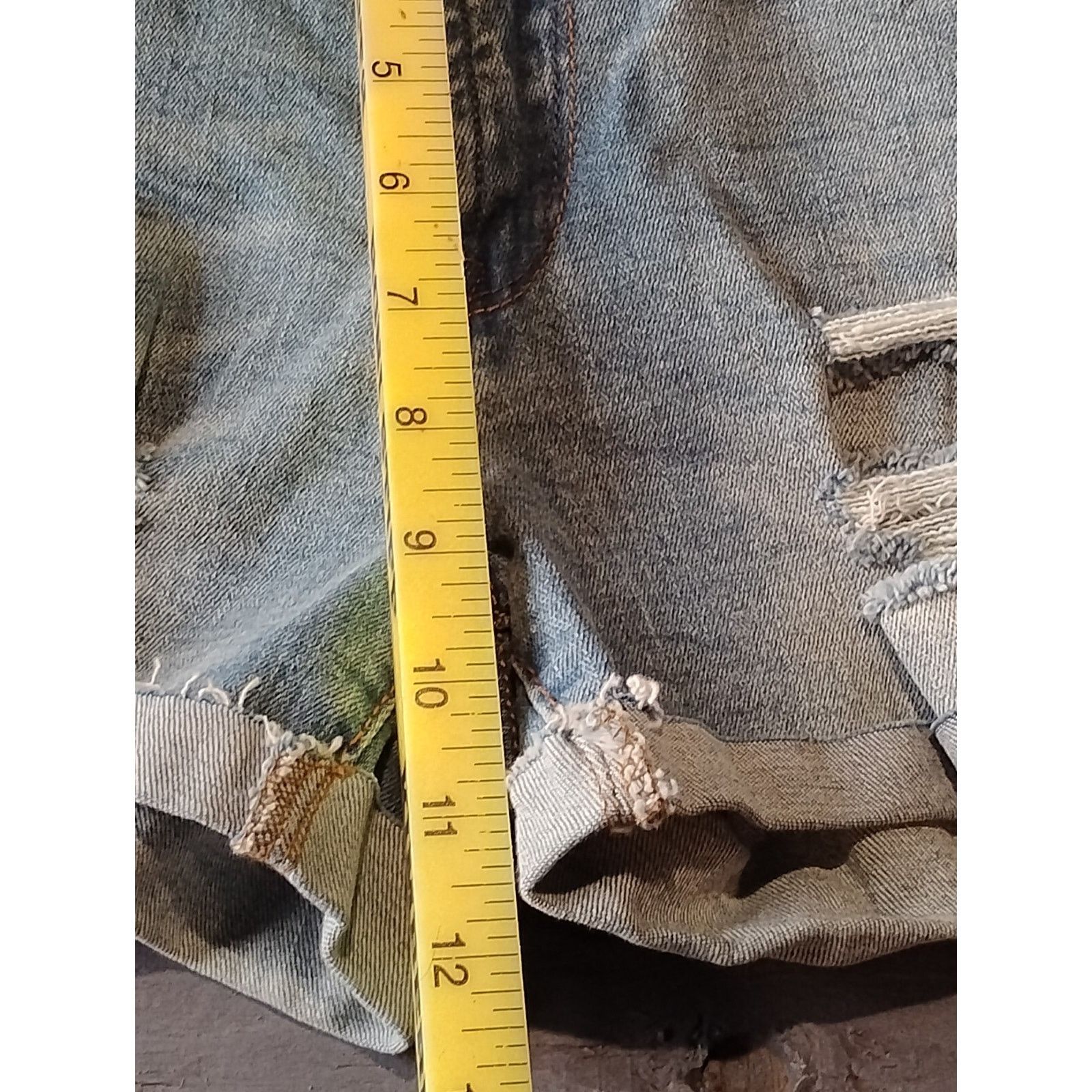 Black Label Black Label C' Est Toi Women's (Medium) Denim Shorts Size 34" / US 12 / IT 48 - 5 Thumbnail