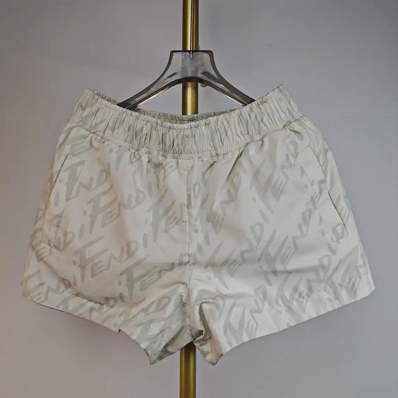 Fendi Fendi Summer Beige Shorts for Women 0089 Size 23" - 1 Thumbnail