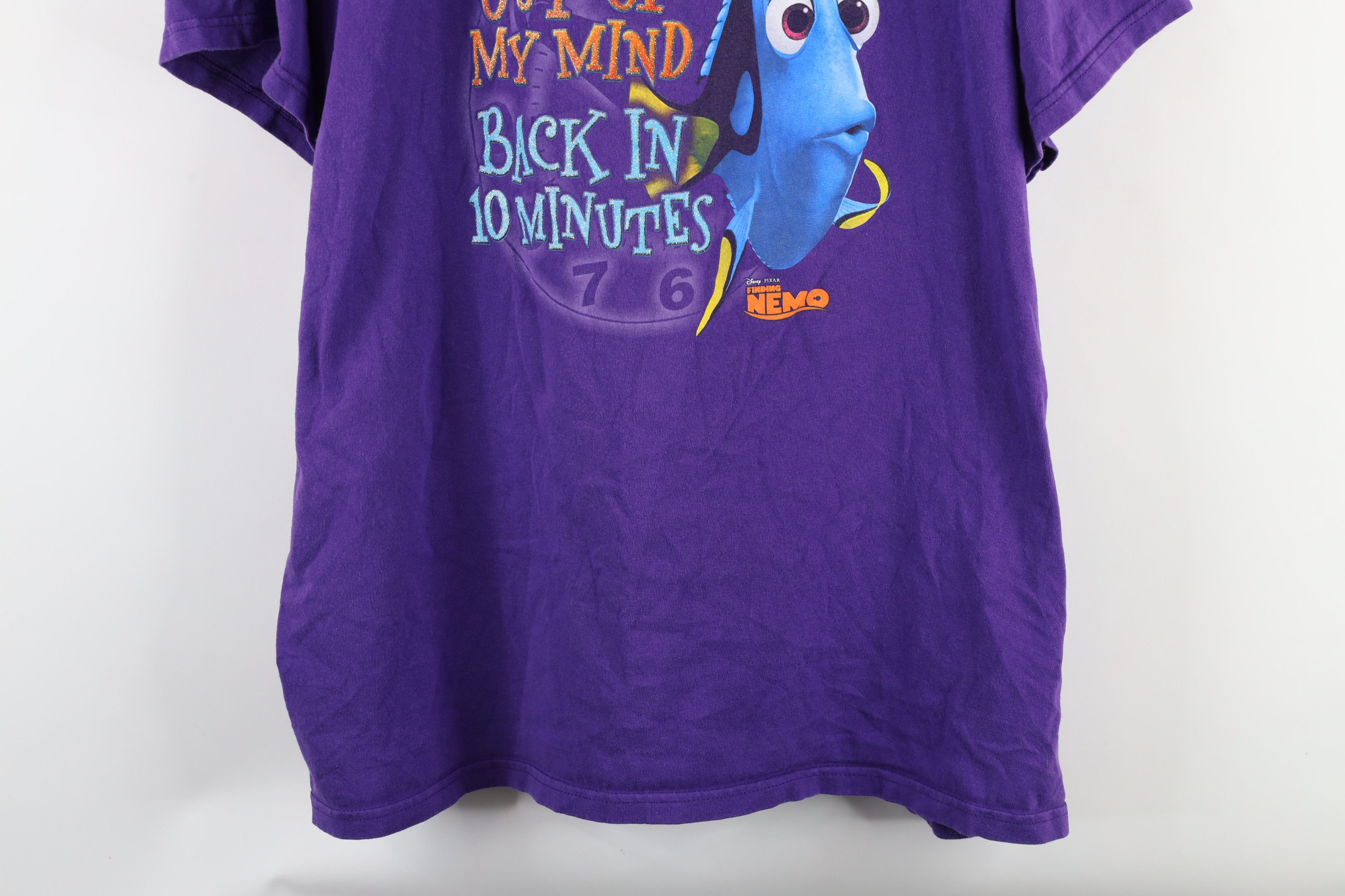 Disney × Vintage Vintage Disney Pixar Finding Nemo Dory Short Sleeve T-Shirt Size XXL / US 16-18 / IT 52-54 - 3 Thumbnail