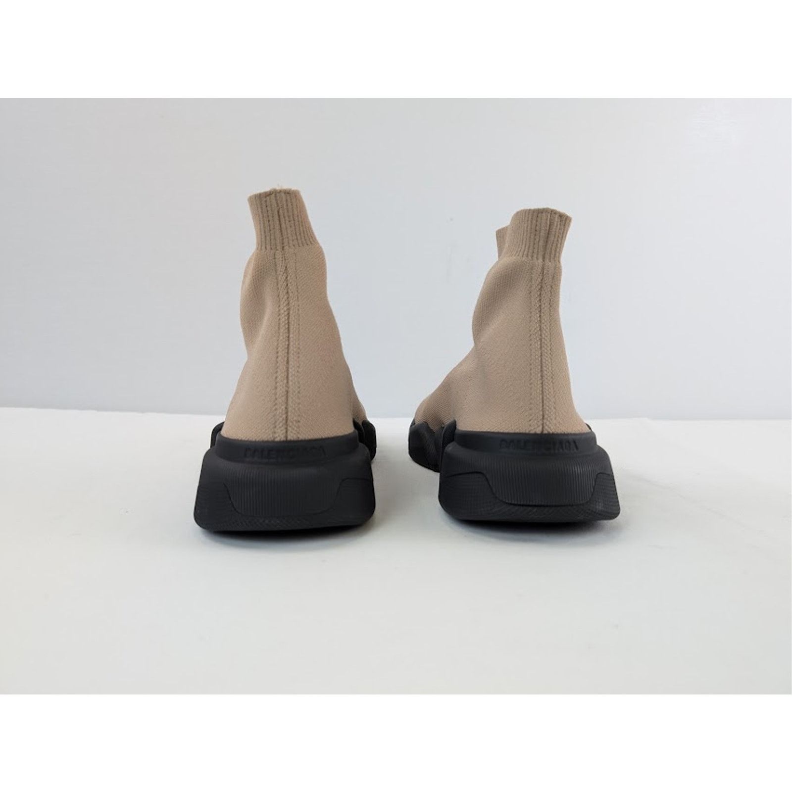 Balenciaga o1rshd1 Q:2 / Speed 2.0 LT Recycled Knit Sneaker in Beige Size US 10 / EU 43 - 12 Thumbnail
