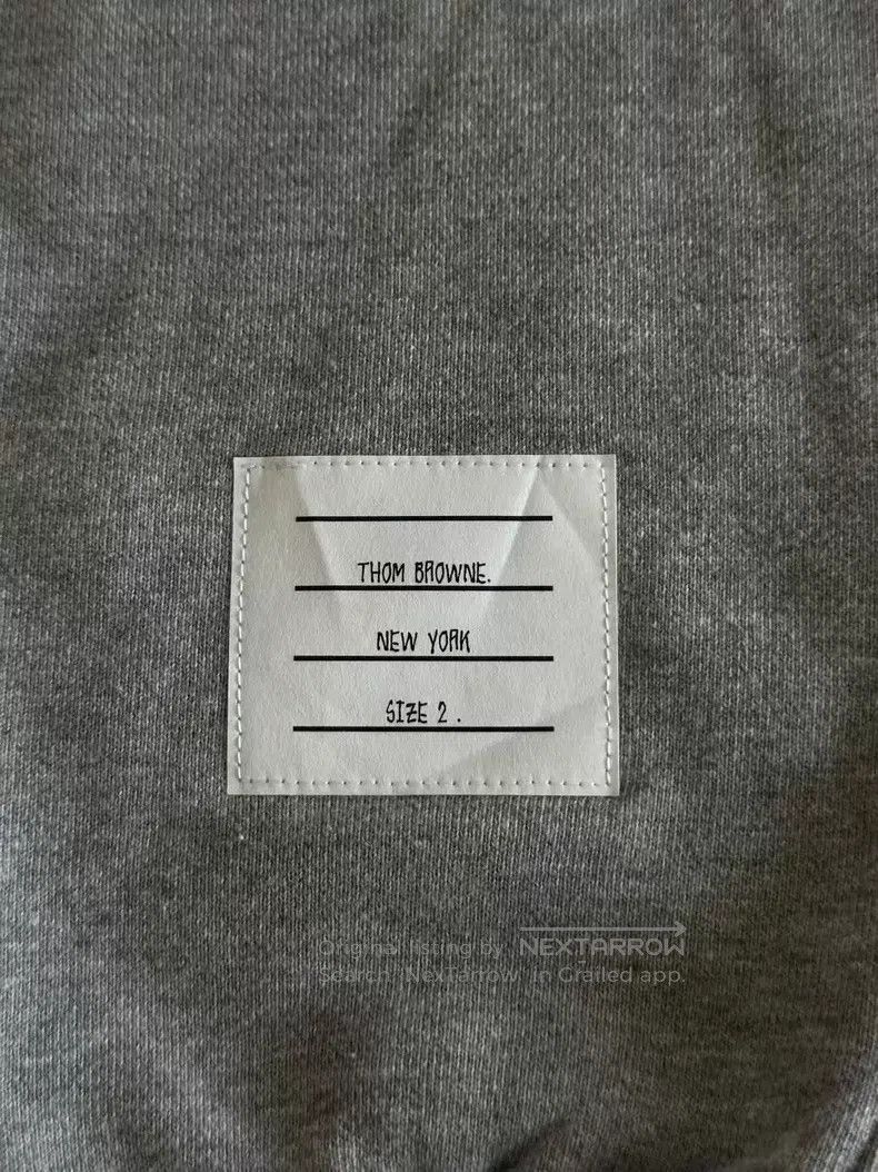 Thom Browne Thom Browne size 2 Gray knit sweatpants Size US 28 / EU 44 - 5 Thumbnail
