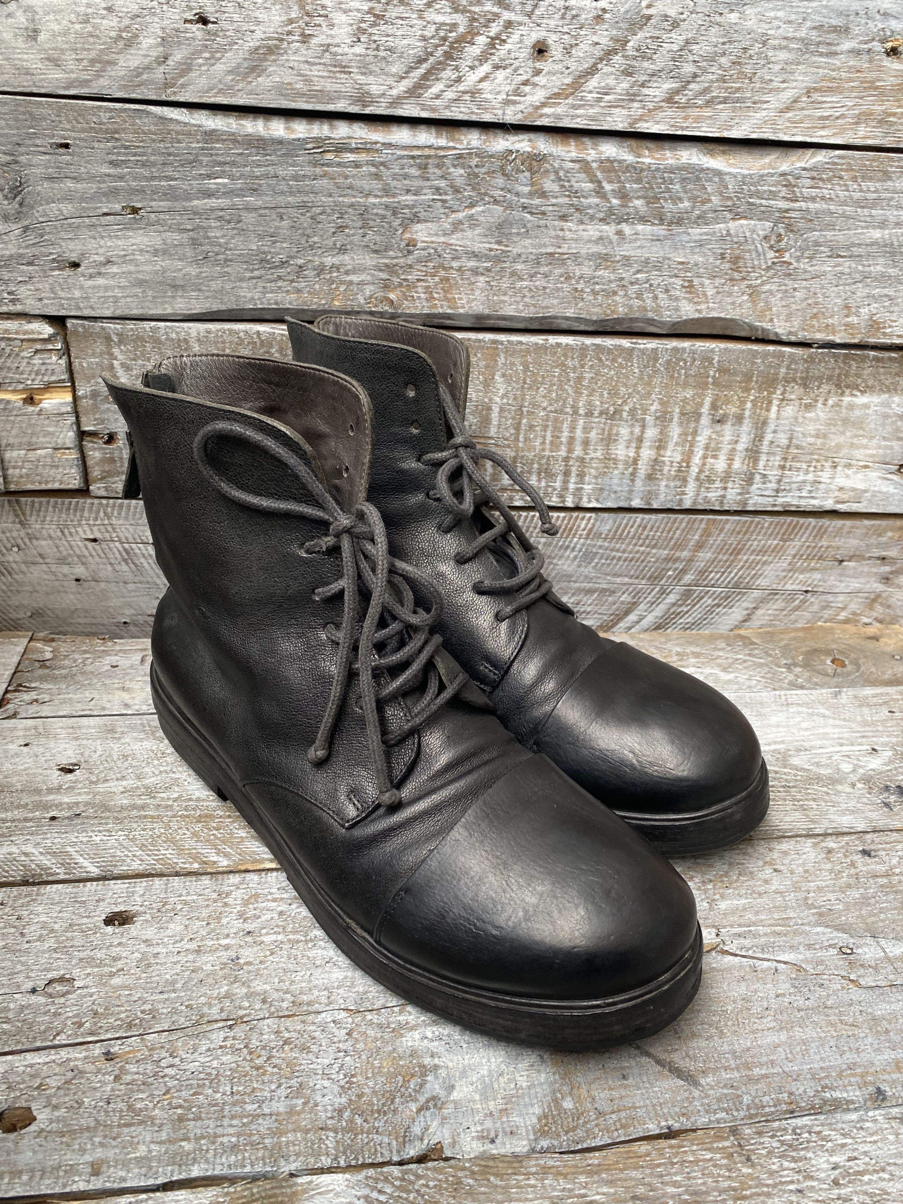 Marsell Marsell combat black leather chunky boots sz 42 Size US 9 / EU 42 - 8 Thumbnail