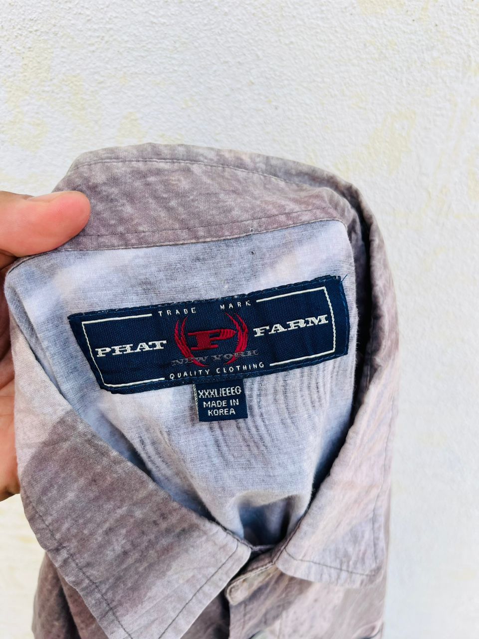 Phat Farm Vintage Phat Farm Hip Hop Streetwear Fashion Style Shirt Size US XXL / EU 58 / 5 - 11 Thumbnail