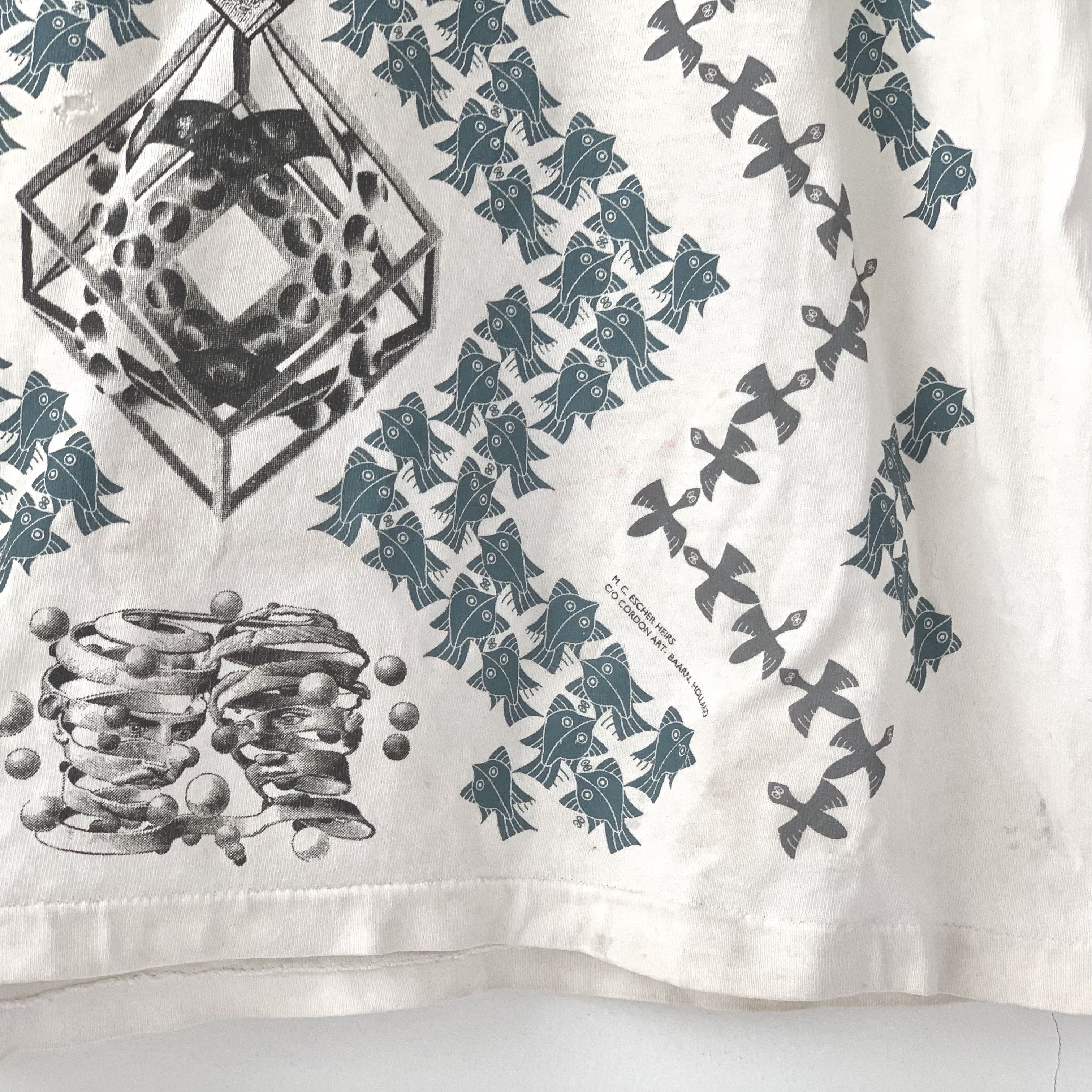 Other vintage ‘90s single stitch rare M.C. Escher print t-shirt Size US M / EU 48-50 / 2 - 8 Thumbnail