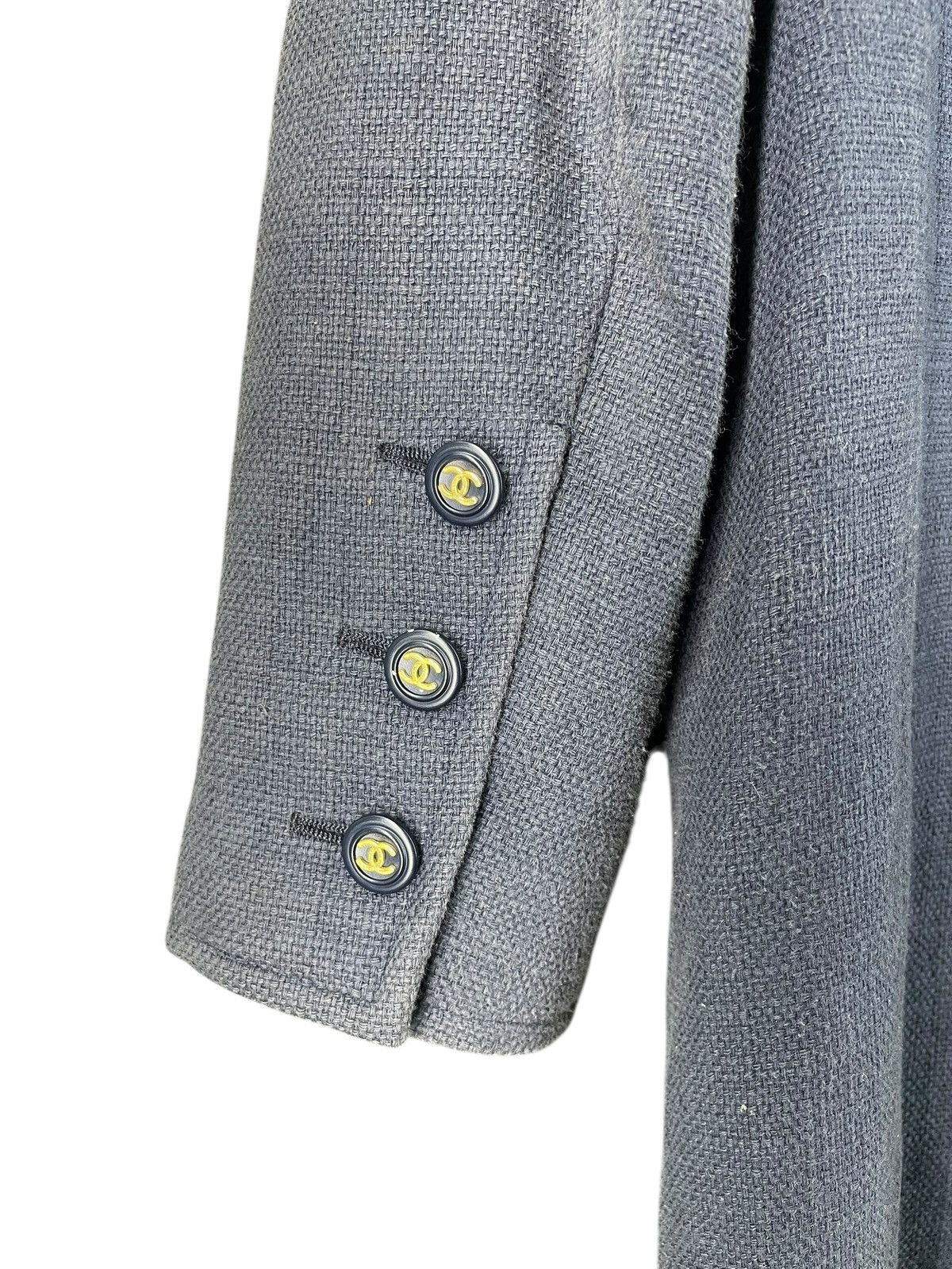 Chanel Vintage 1990's Chanel Double Breasted Jacket Rare Size XS / US 0-2 / IT 36-38 - 11 Thumbnail