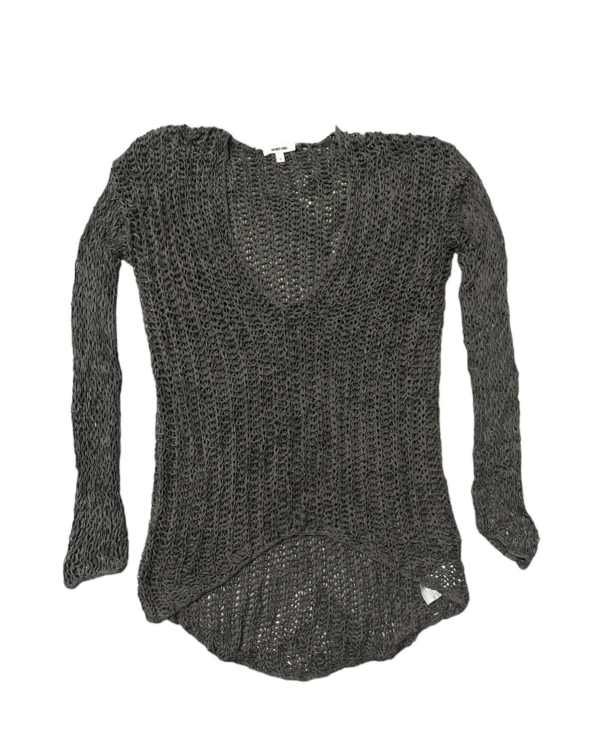 Authentic × Helmut Lang Helmut Lang knit asymmetric long sleeve 