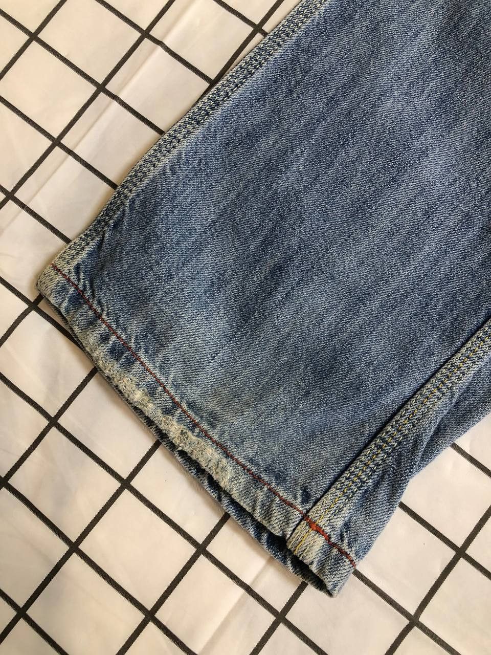 Diesel Diesel Jeans Mens Braddo Denim Straight Distressed Size US 30 / EU 46 - 19 Thumbnail