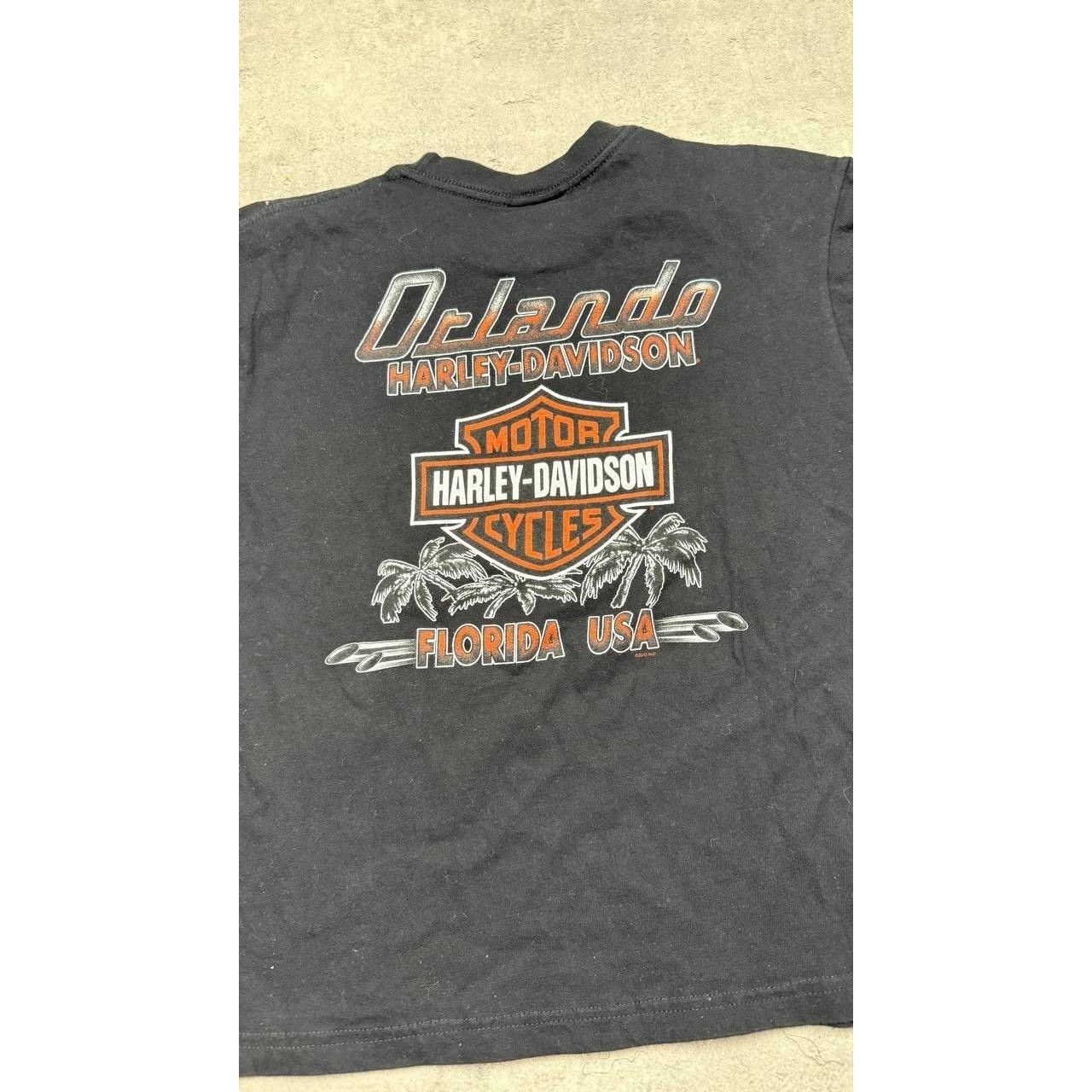Harley Davidson Vintage Harley-Davidson Orlando Florida T-Shirt - Size L Size US L / EU 52-54 / 3 - 8 Thumbnail