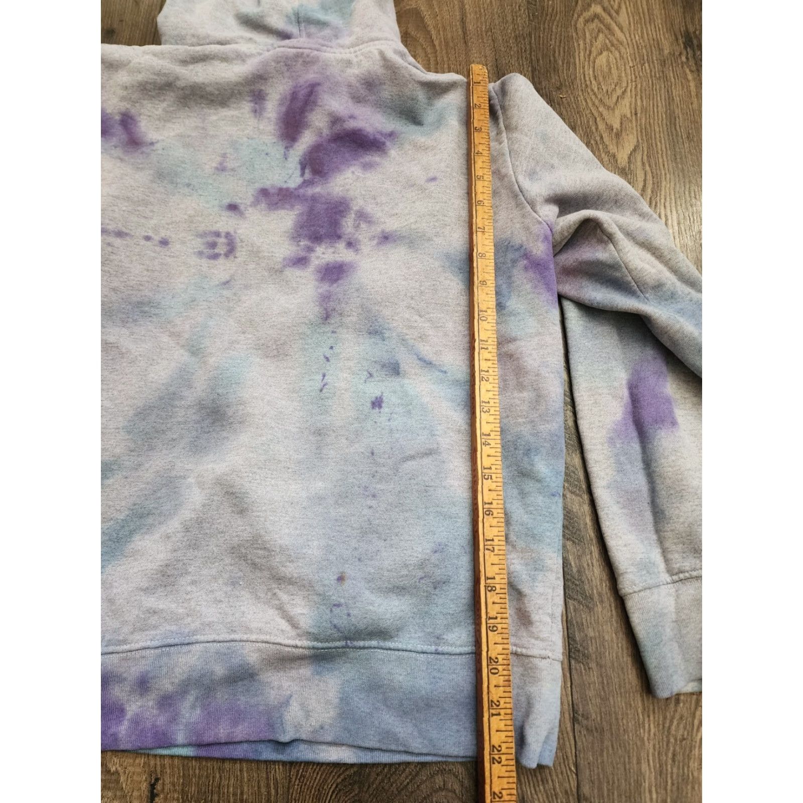 The North Face VINTAGE The North Face Pullover Hoodie Hoodie Mens M Tie Dye Logo Gray 90s Graphic Print Mens Size US M / EU 48-50 / 2 - 2 Thumbnail