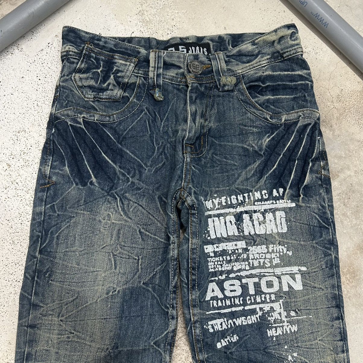 If Six Was Nine ASM jeans clawn marks streetwear jeans Size US 29 - 6 Thumbnail