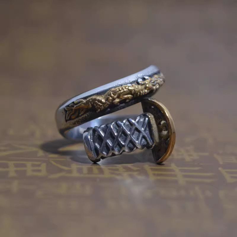 Jewelry Ninja Vintage Jewelry Rings Open Chrome Ring (Size 7-13) Size ONE SIZE - 1 Thumbnail
