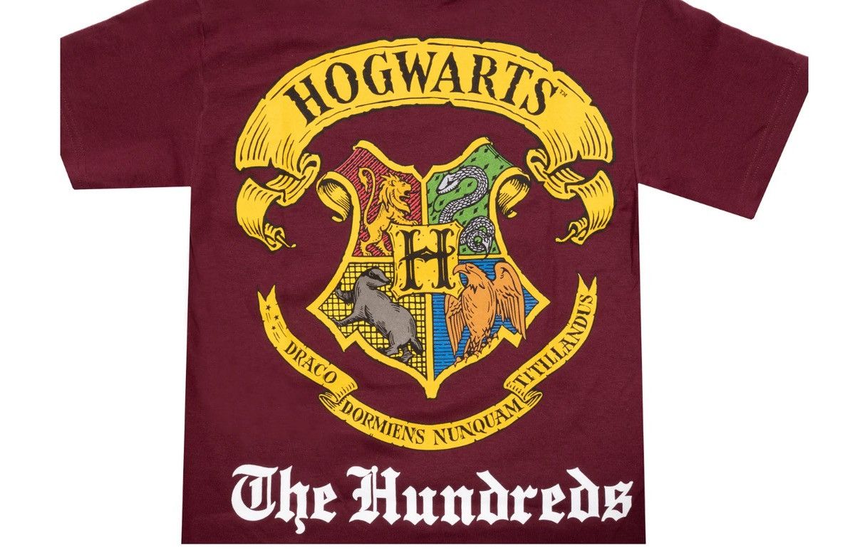 The Hundreds The Hundreds x Harry Potter Hogwarts T Shirt Size US XL / EU 56 / 4 - 2 Thumbnail