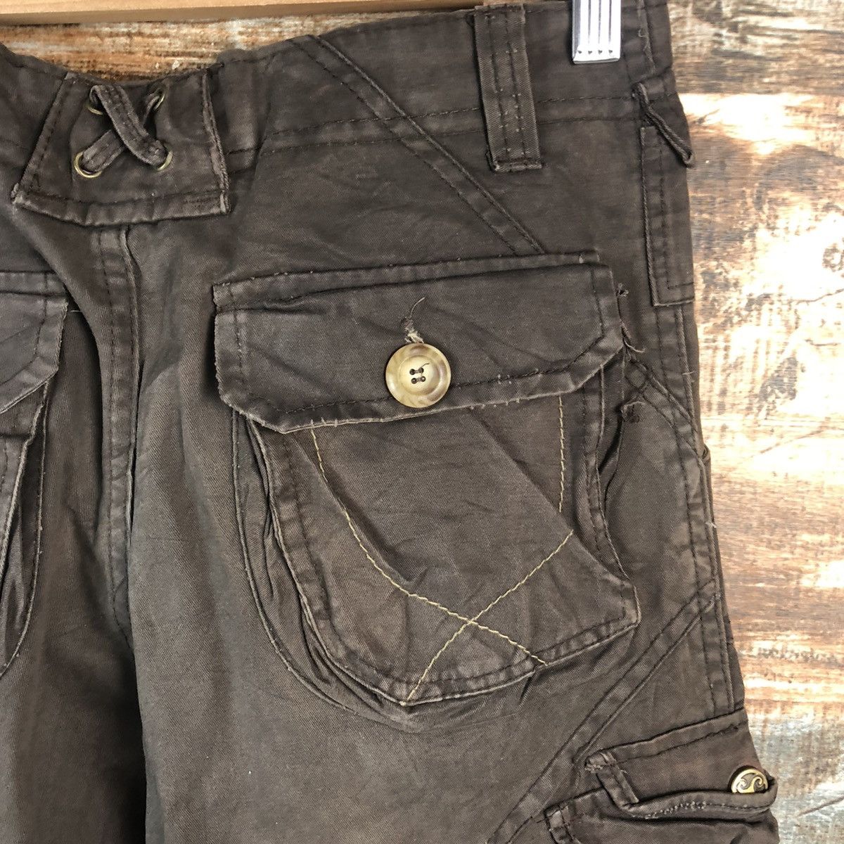 Japanese Brand DL Zhule Esports utility punk Cargo Multipocket Pants #C667 Size US 28 / EU 44 - 18 Thumbnail