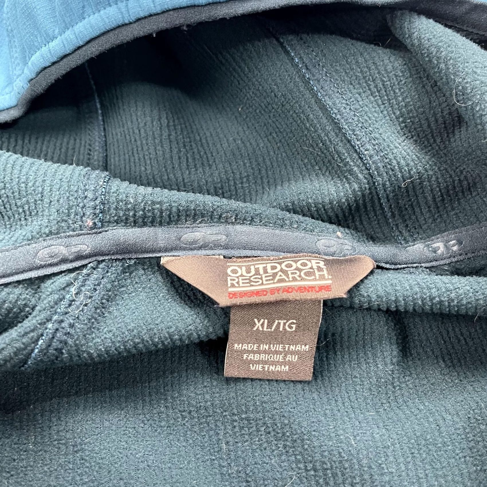 Outdoor Research Outdoor Research Jacket Womens XL Blue Ferrosi Grid Hooded Softshell Full Zip Size XL / US 12-14 / IT 48-50 - 4 Thumbnail