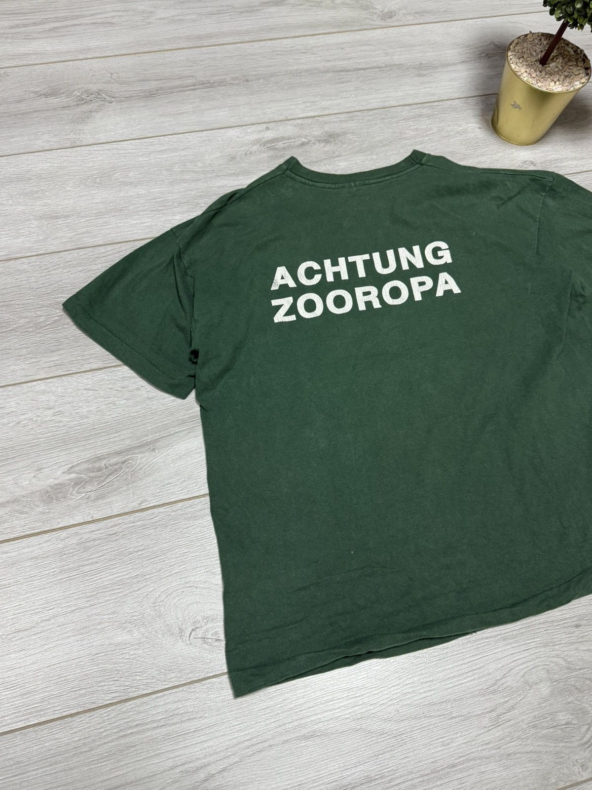 Vintage U2 zooropa Achtung vintage Screen Stars tee shirt Size US XL / EU 56 / 4 - 2 Thumbnail