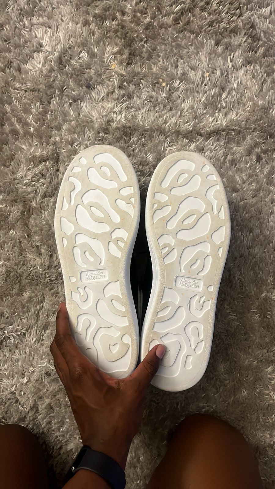 Alexander McQueen Black and white Alexander mcqueens Size US 11 / EU 44 - 3 Thumbnail