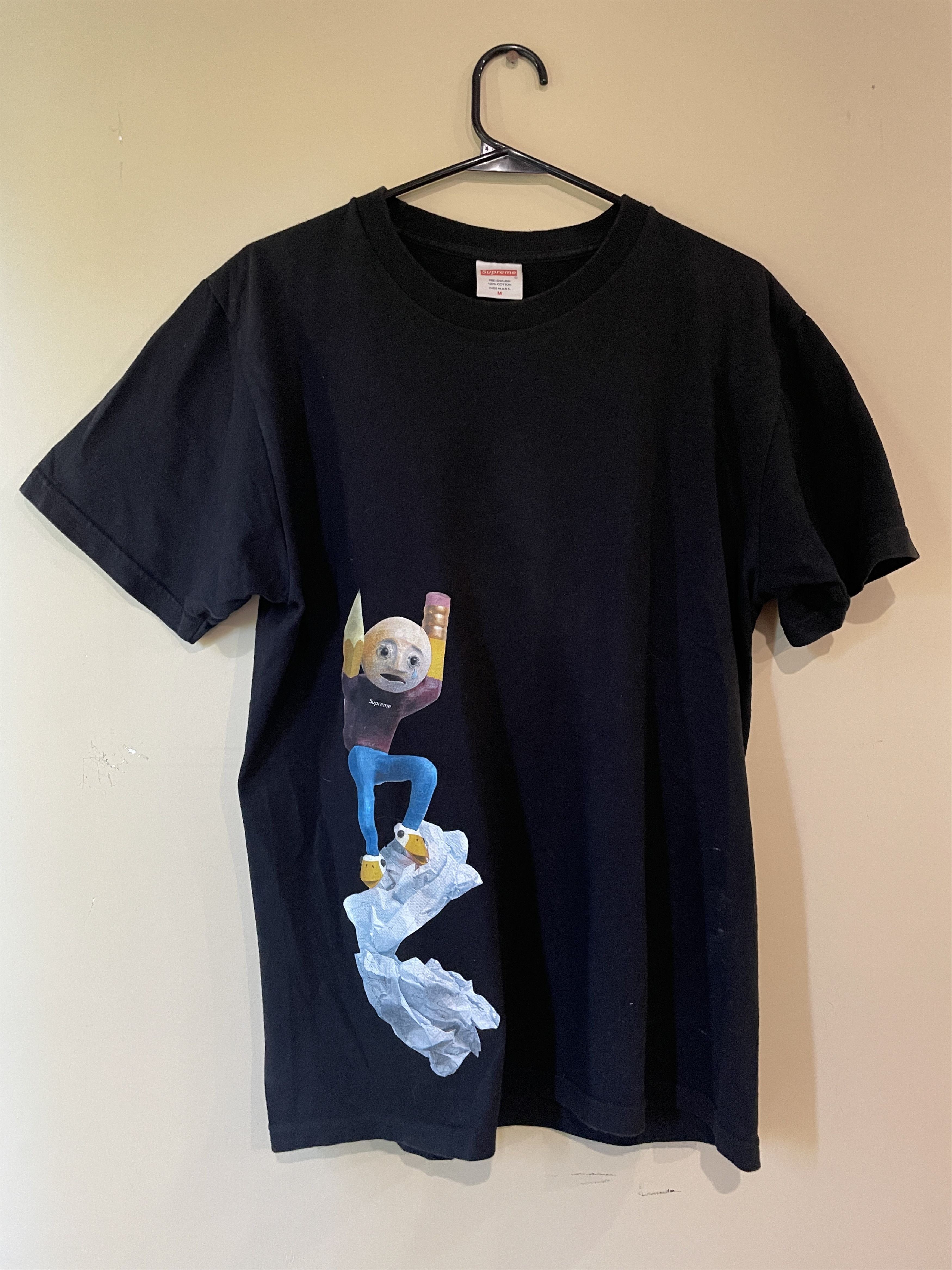 Supreme Mike Hill "Regretter" Tee (SS17) Size US M / EU 48-50 / 2 - 1 Thumbnail