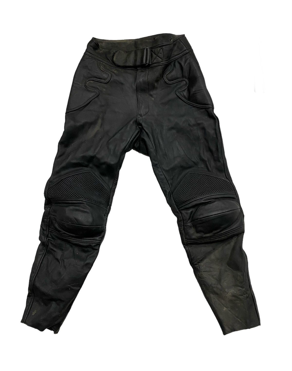 パンツ KMRii leather fringe studs short pants KMRii leather fringe studs short pants（Km Rii Leather