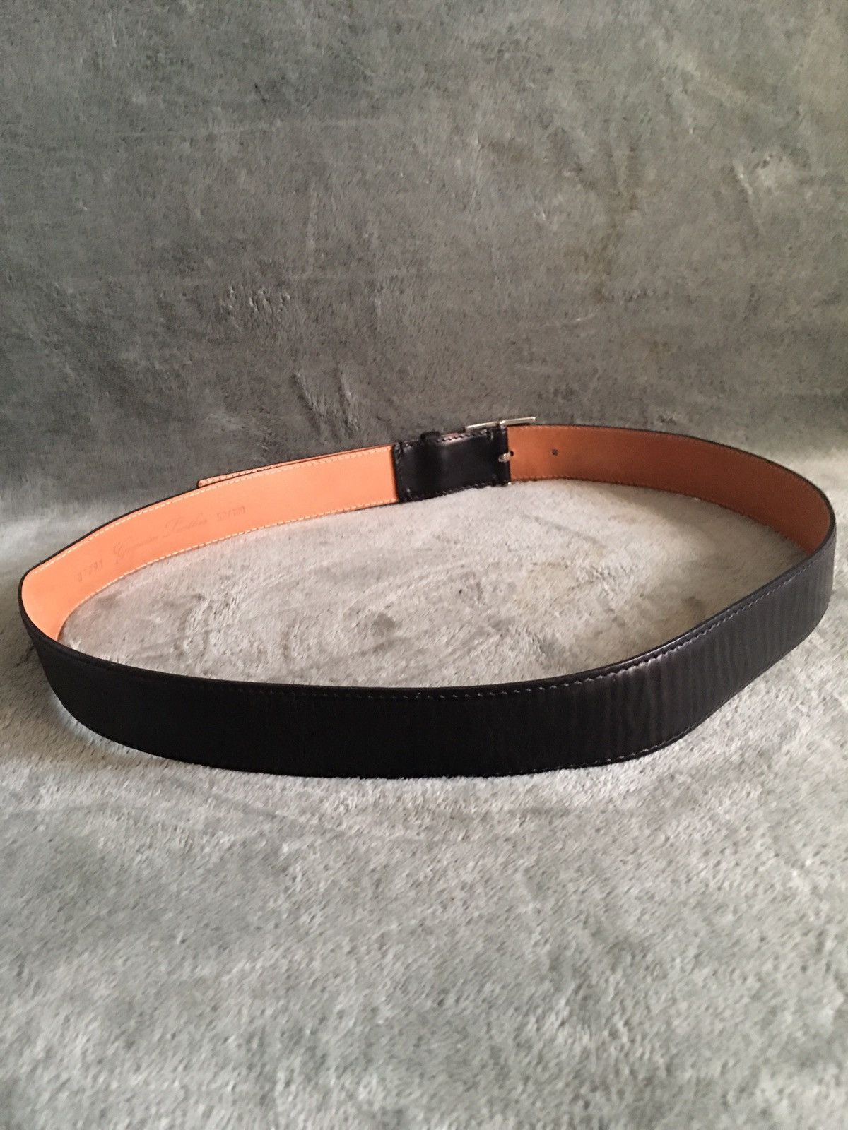 Fratelli Rossetti Fratelli Rossetti Black Leather Elegant Belt Size 100/52(38) Size 38 - 5 Thumbnail