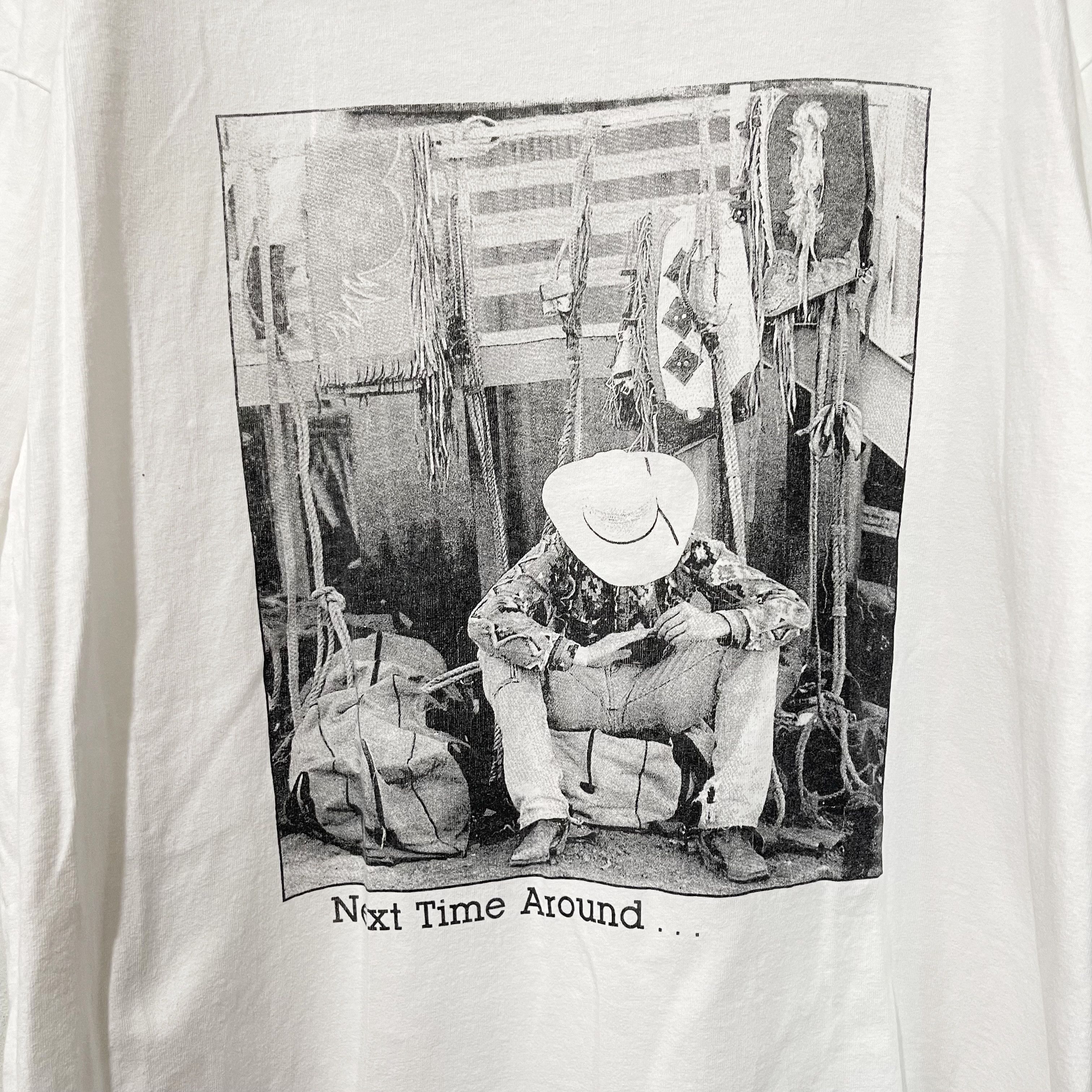 Vintage Vintage 90s Next Time Around Cowboy T-Shirt Size US XL / EU 56 / 4 - 2 Thumbnail