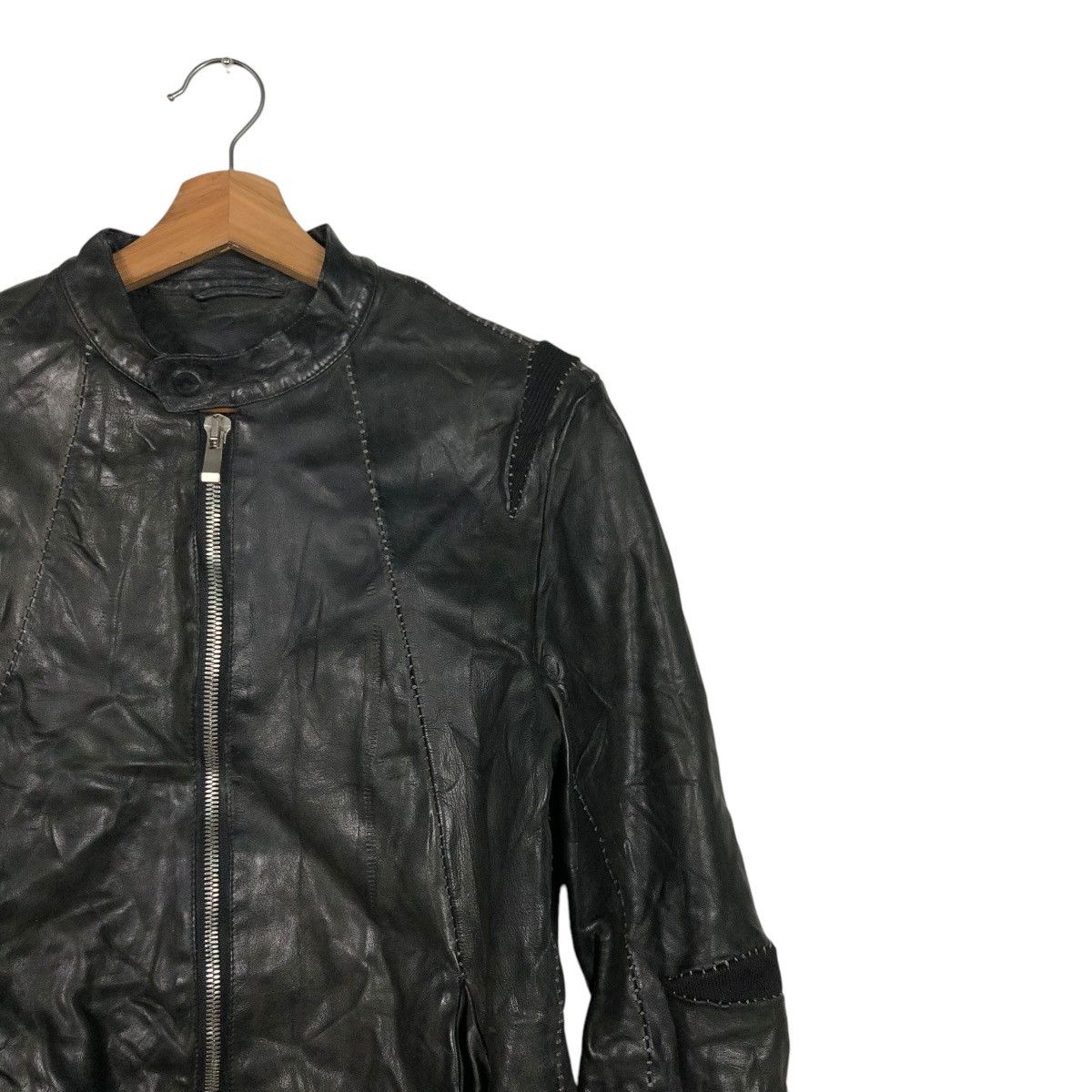 Incarnation 🔥VINTAGE GENUINE LEATHER BIKER JACKET INCARNATION Size US S / EU 44-46 / 1 - 6 Thumbnail