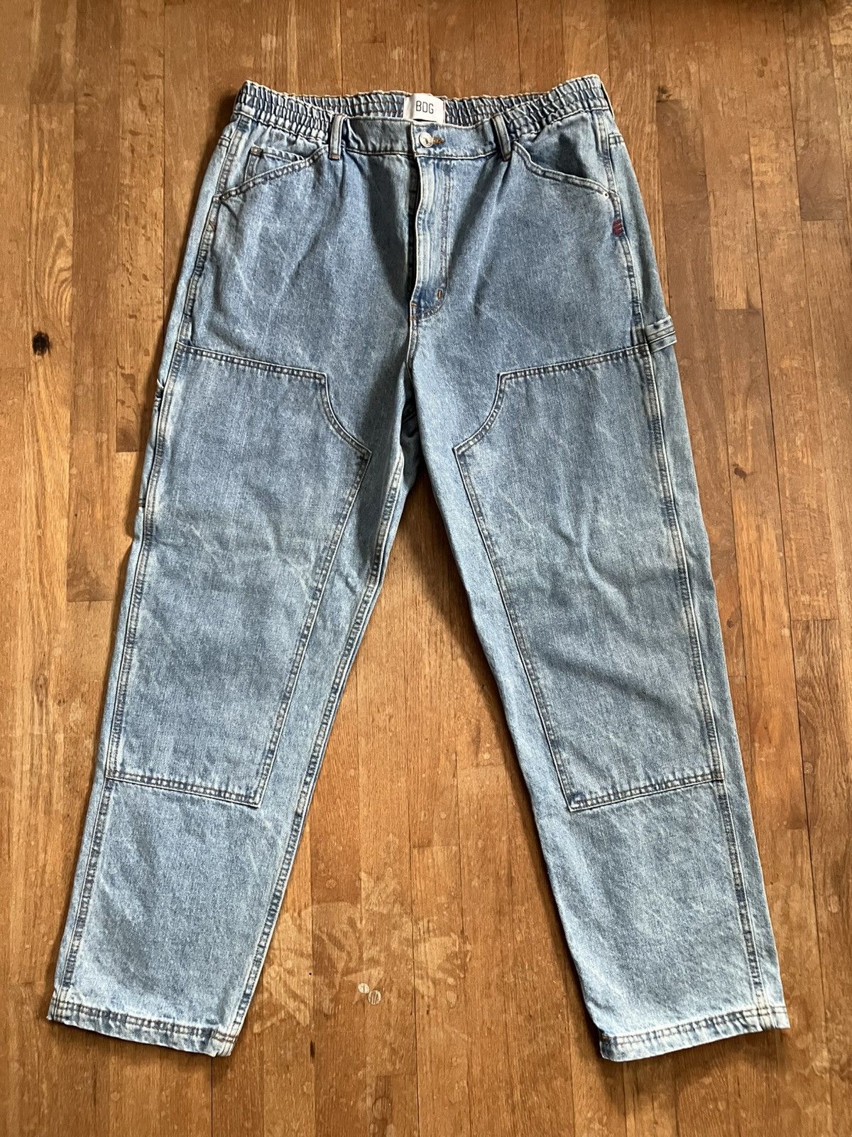 Bdg Denim Double Knee Carpenter Pants Size US 36 / EU 52 - 1 Thumbnail