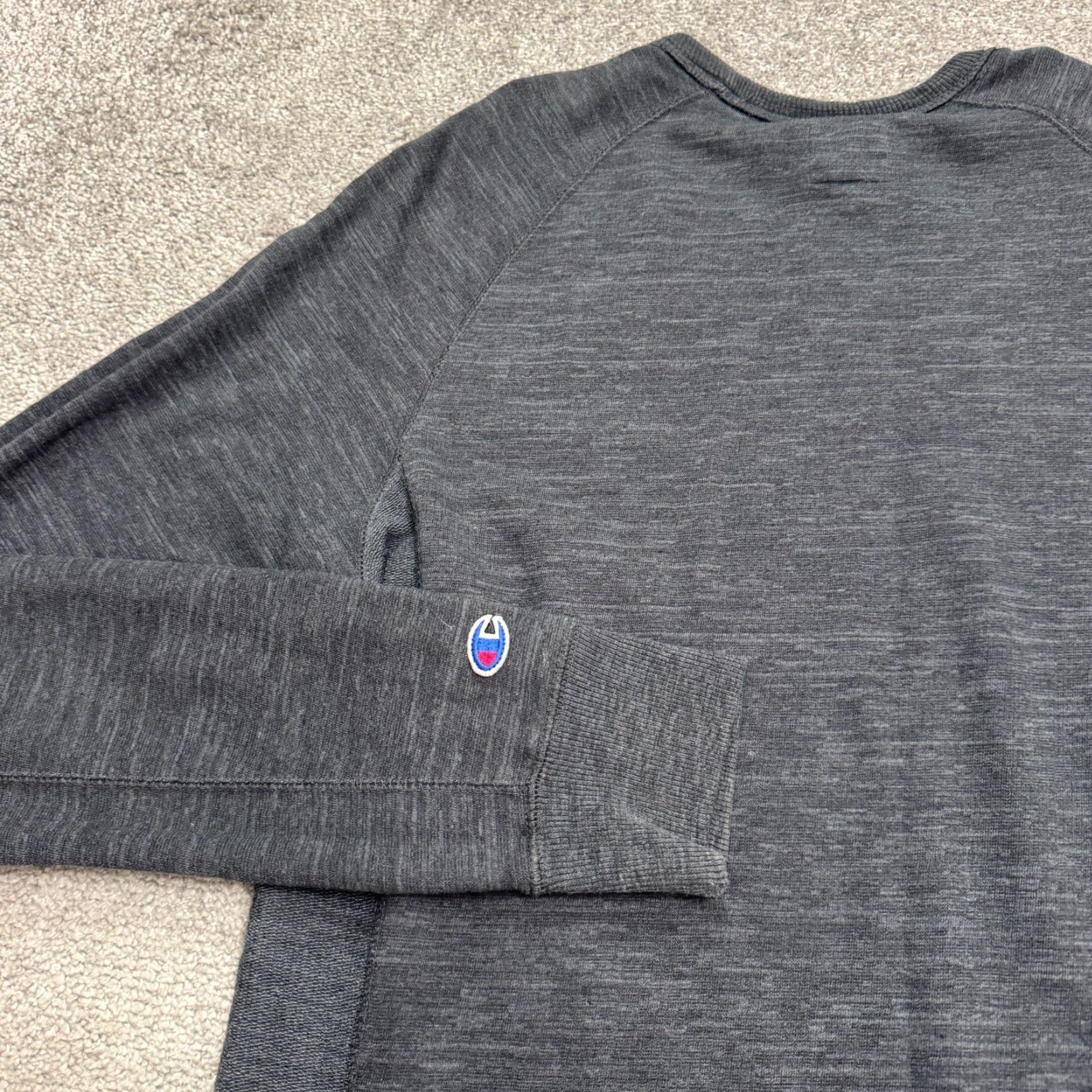 Champion Champion Sweatshirt Mens Pullover Shirt M Gray Raglan Sleeve Activewear Size US M / EU 48-50 / 2 - 3 Thumbnail