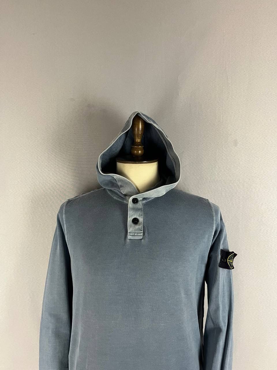 Stone Island Stone Island Hoodie Blue Size US L / EU 52-54 / 3 - 2 Thumbnail