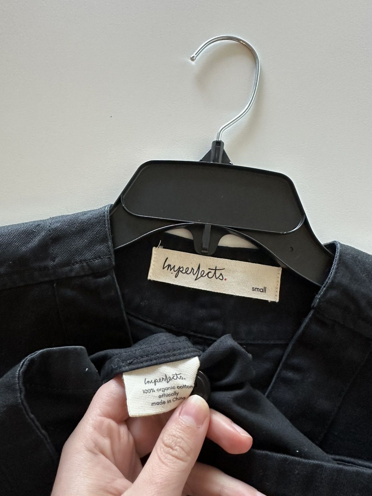 Imperfects Imperfects Benny Jersey S Organic Cotton Black Short Sleeve Size US S / EU 44-46 / 1 - 5 Thumbnail