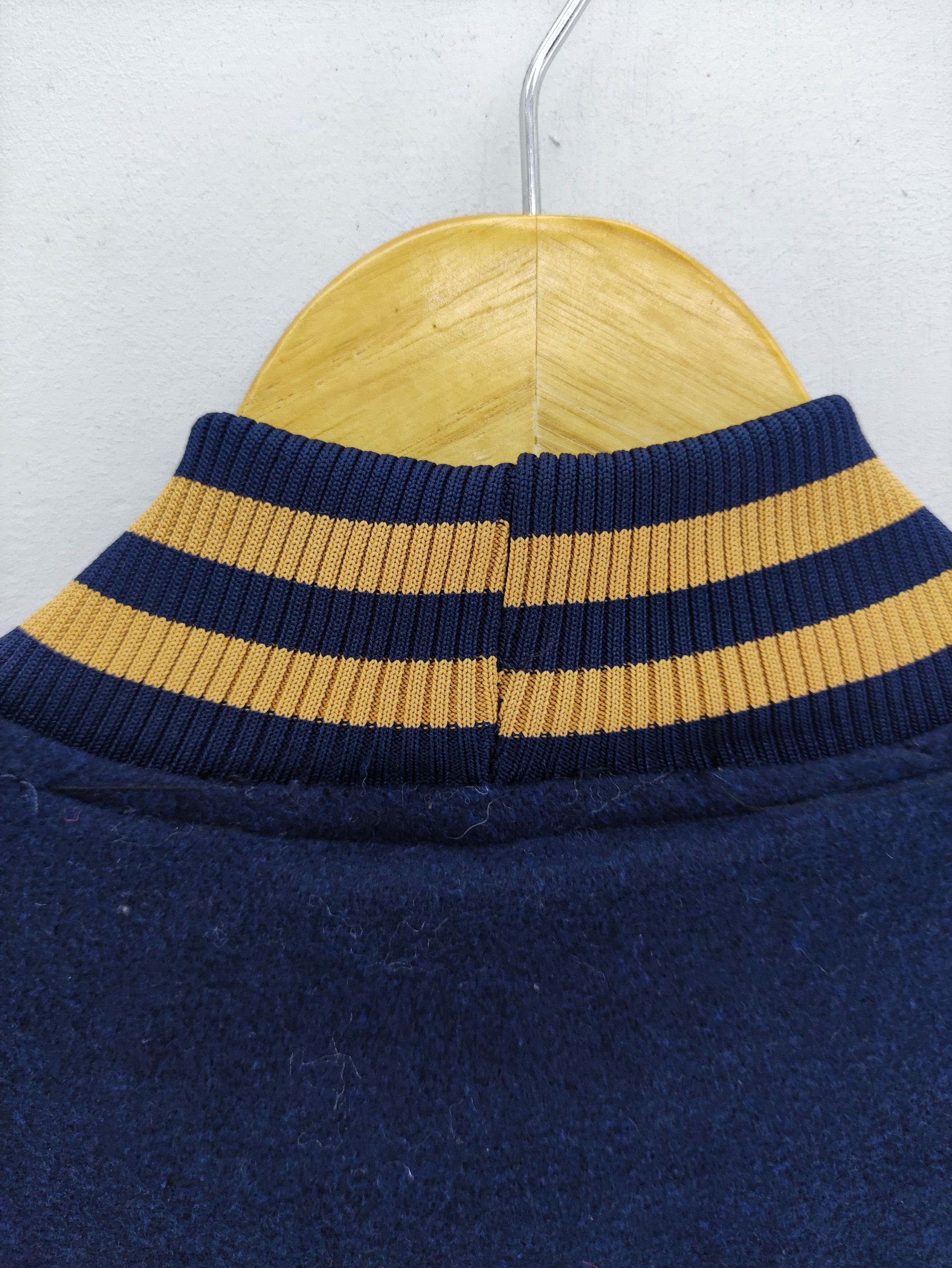 Japanese Brand Vintage Varsity Wool Pu Leathe Sleeve Snap Button Size US L / EU 52-54 / 3 - 7 Thumbnail
