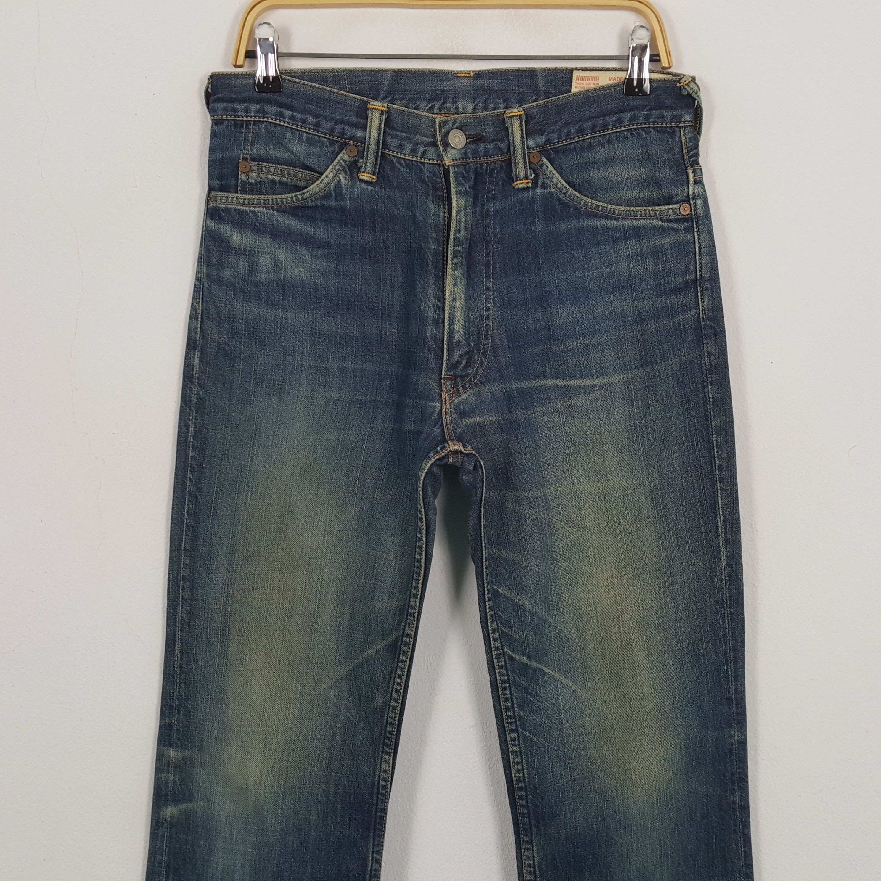 Evisu × Japanese Brand × Vintage Vintage EVISU Japanese Brand Daicock Custom Design Jeans Size US 31 - 5 Thumbnail