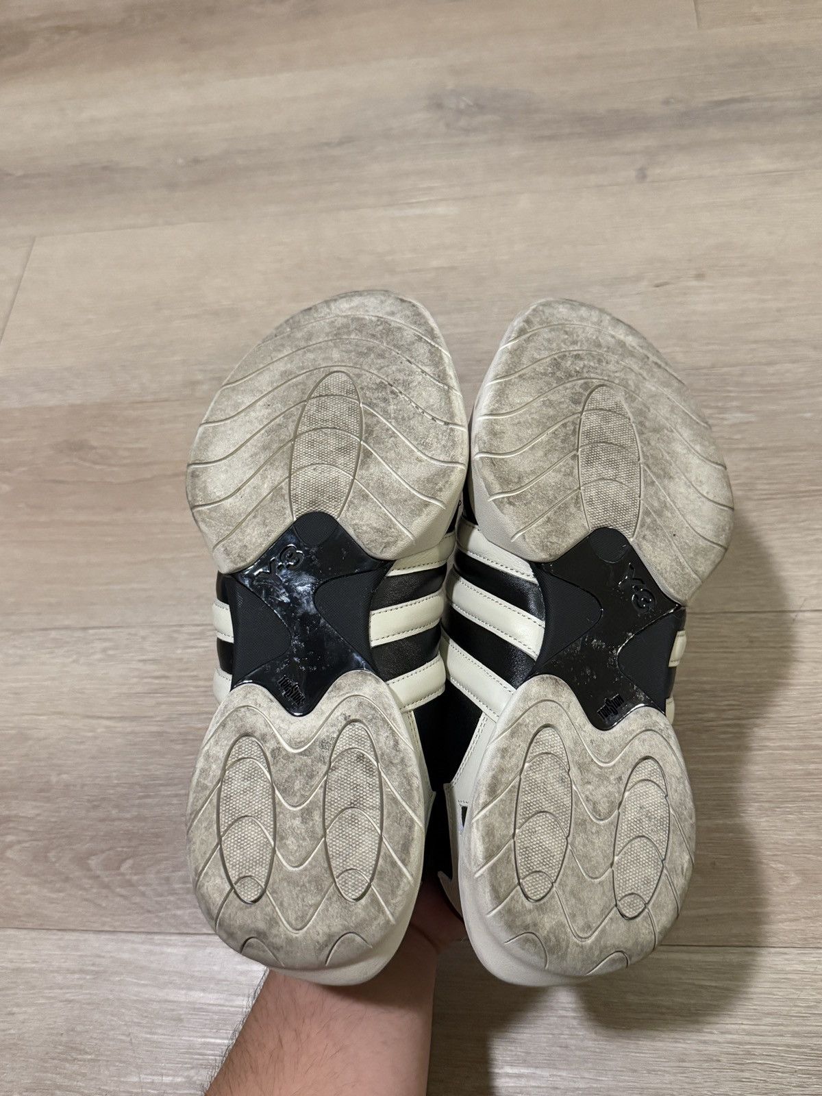 Y-3 Y-3 Black Regu 2002 Trainers Size US 9.5 / EU 42-43 - 5 Thumbnail