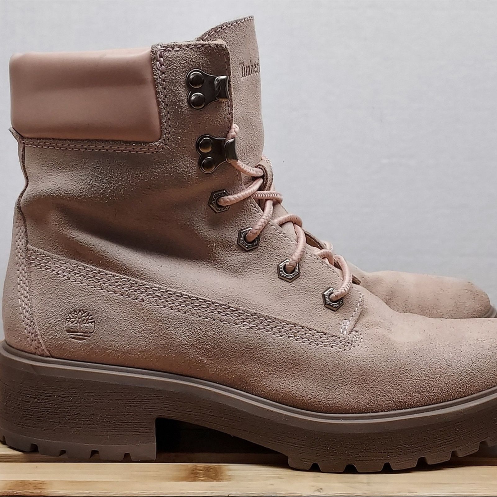 Timberland Timberland Womens | Blush Pink Carnaby Cool 6" Boots Size 10 Size US 10 / IT 40 - 7 Thumbnail