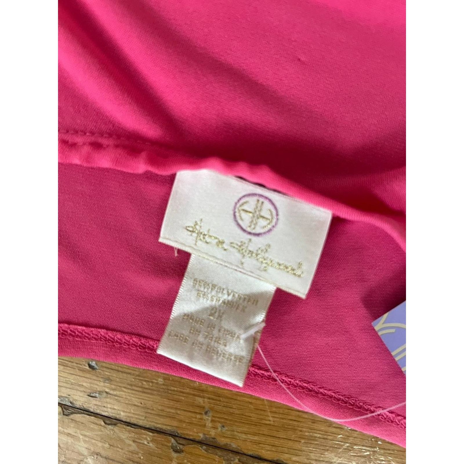 & Other Stories Hot in Hollywood Womens 2X Maxi Pink Cap Sleeve A001844 Size XXL / US 16-18 / IT 52-54 - 6 Thumbnail