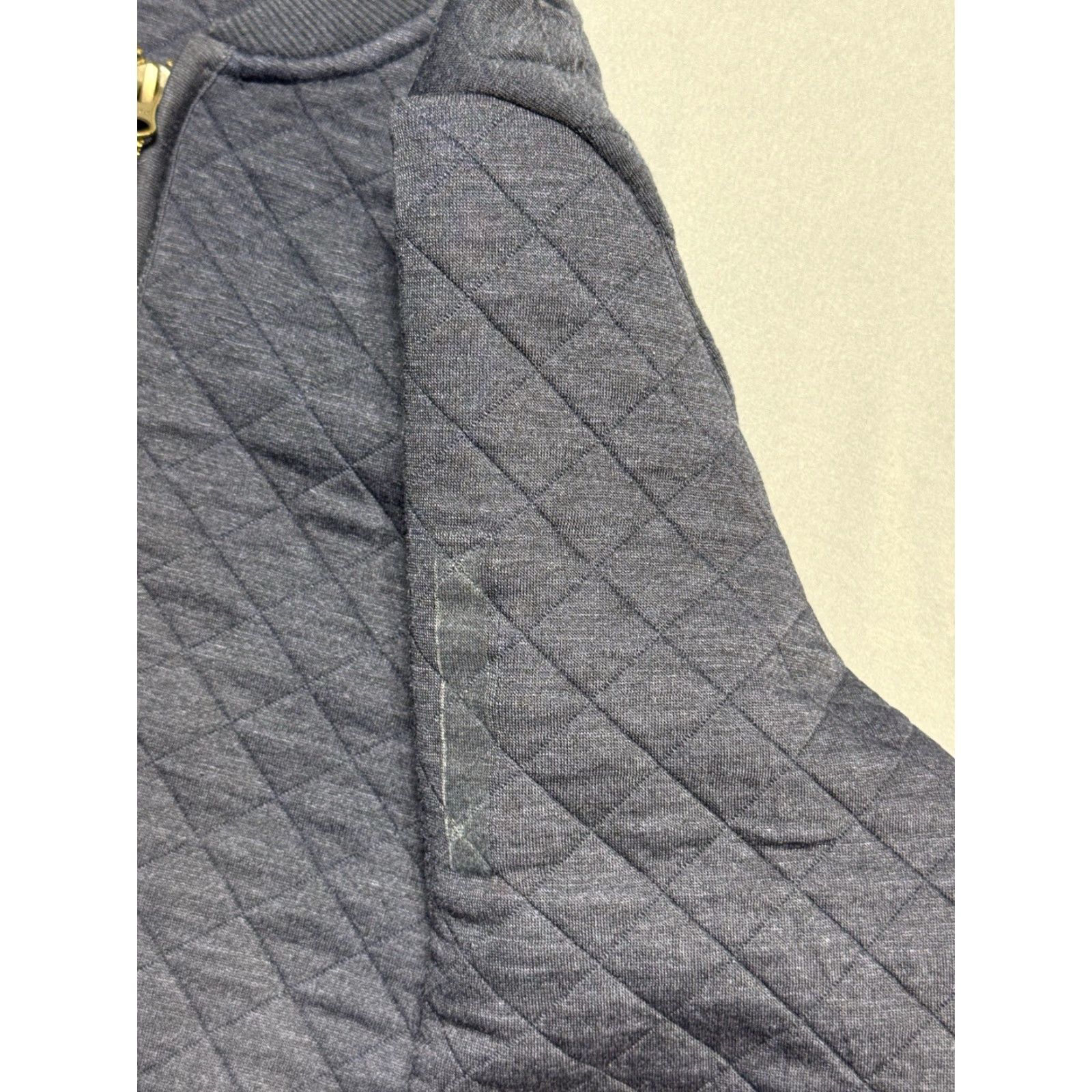 Marine Layer Marine Layer Jacket Mens L Blue Quilted Bomber Zip Up Bowerman Corbet Size US S / EU 44-46 / 1 - 6 Thumbnail
