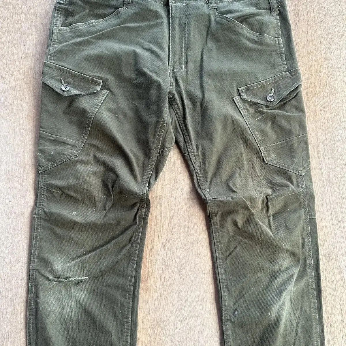 Voodoo Tactical VINTAGE DOUBLE KNEE UTILITY GERIDE JAPAN WORKWEAR CARGO PANT Size US 35 - 4 Thumbnail