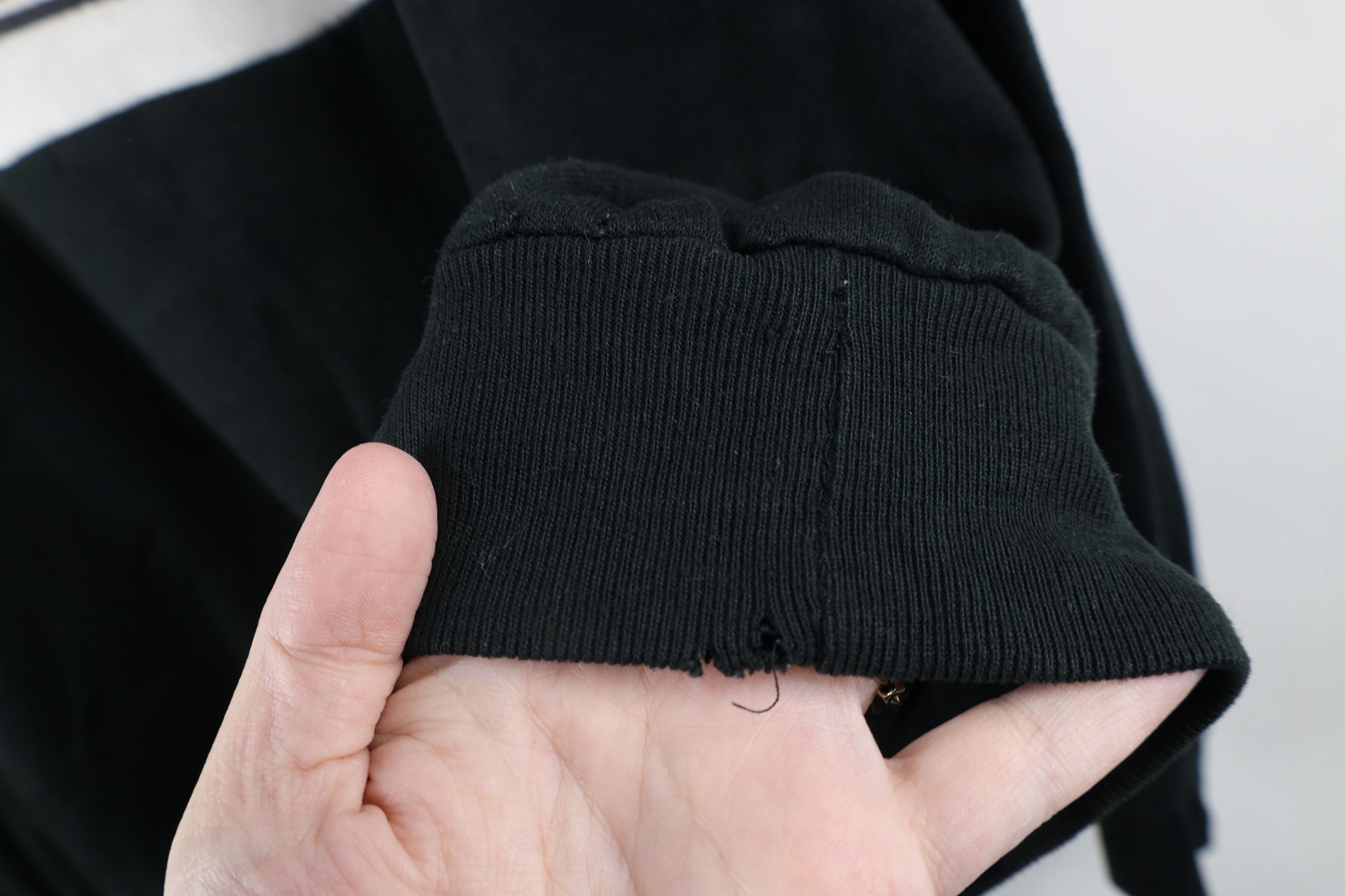 Vintage Vintage 80s 90s Streetwear Out Football Sweatshirt Black USA Size XXL / US 16-18 / IT 52-54 - 7 Thumbnail