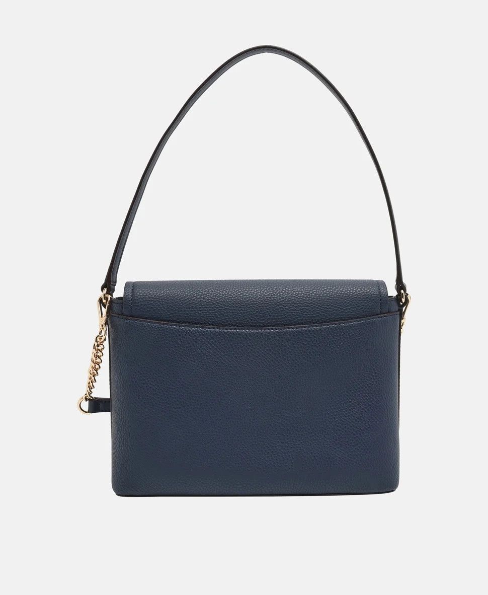 Michael Kors Michael Kors Dark Blue Leather Shoulder Bag (New with Tags) Size ONE SIZE - 4 Thumbnail