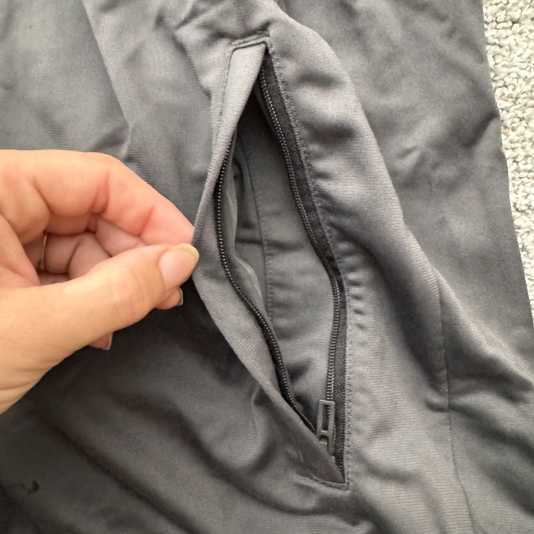 Adidas Adidas Track Jacket Mens XL Gray Full Zip Three Stripe Pockets DU0448 2019 Size US XL / EU 56 / 4 - 2 Thumbnail