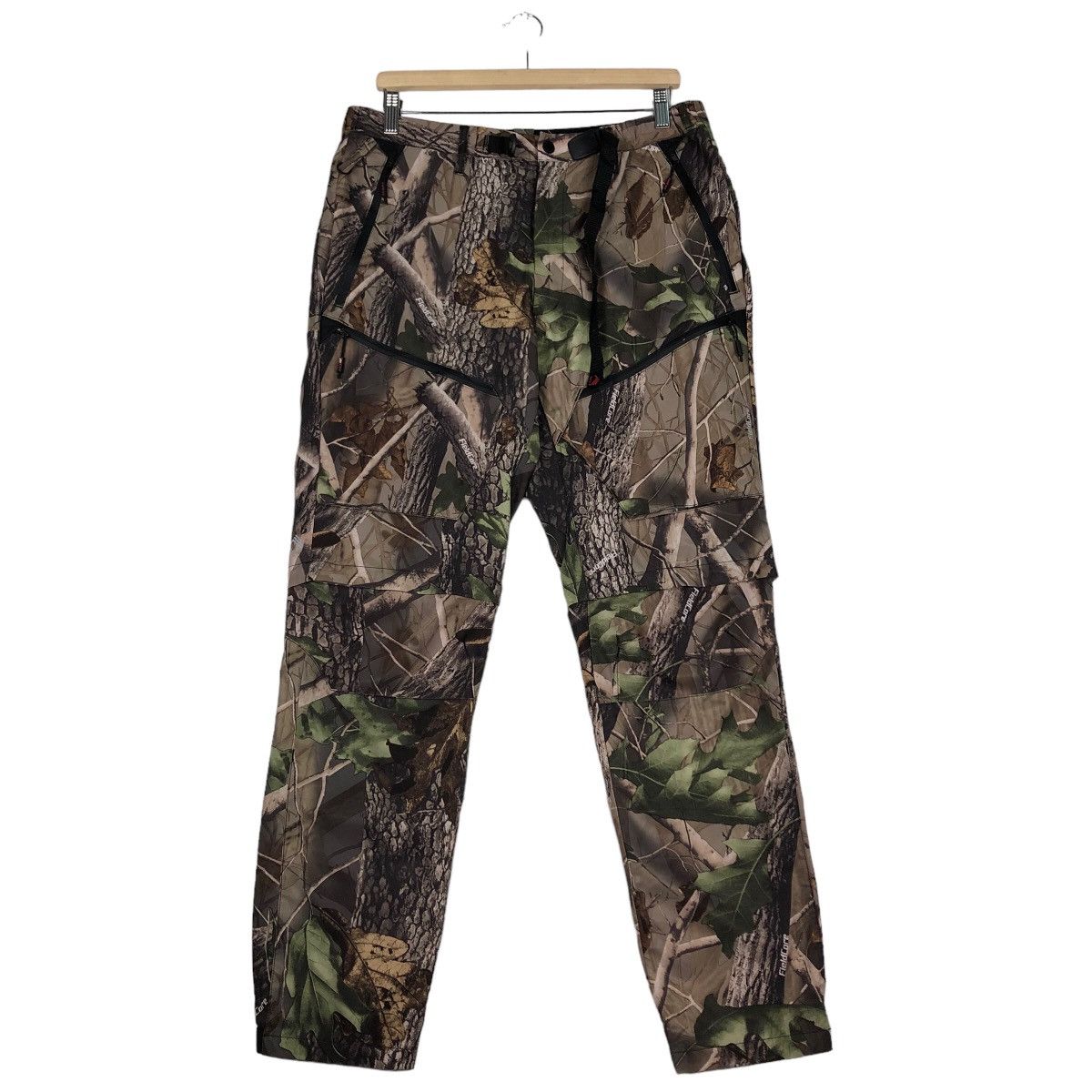 Japanese Brand 🔥Vtg Hunting Pants Cargo Pocket Canvas Camo Fieldcore Japan Size US 32 / EU 48 - 1 Thumbnail
