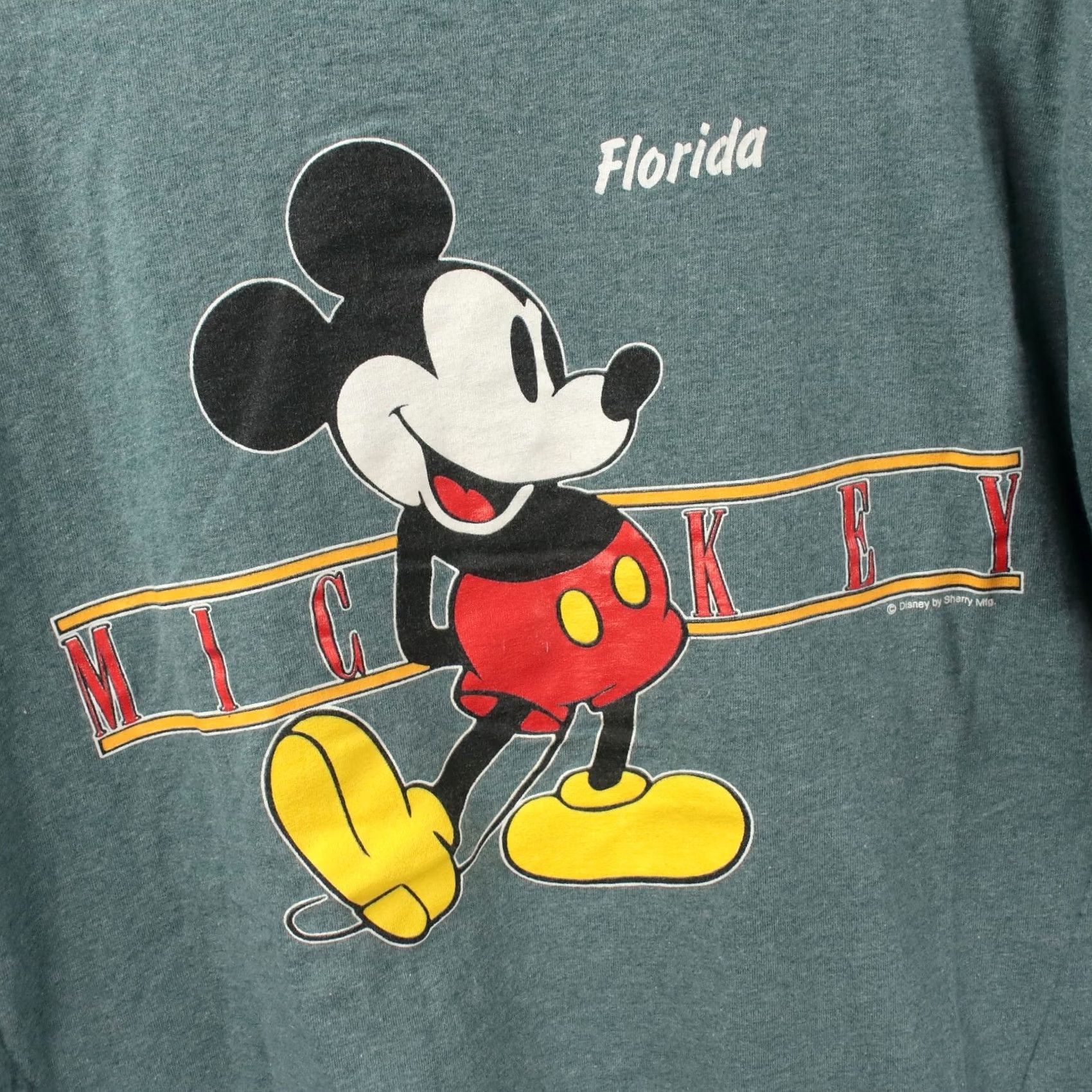 Vintage User: vtg Mickey Mouse Florida Shirt XL single stitch 90s usa made oneita sherry Size US XL / EU 56 / 4 - 3 Thumbnail