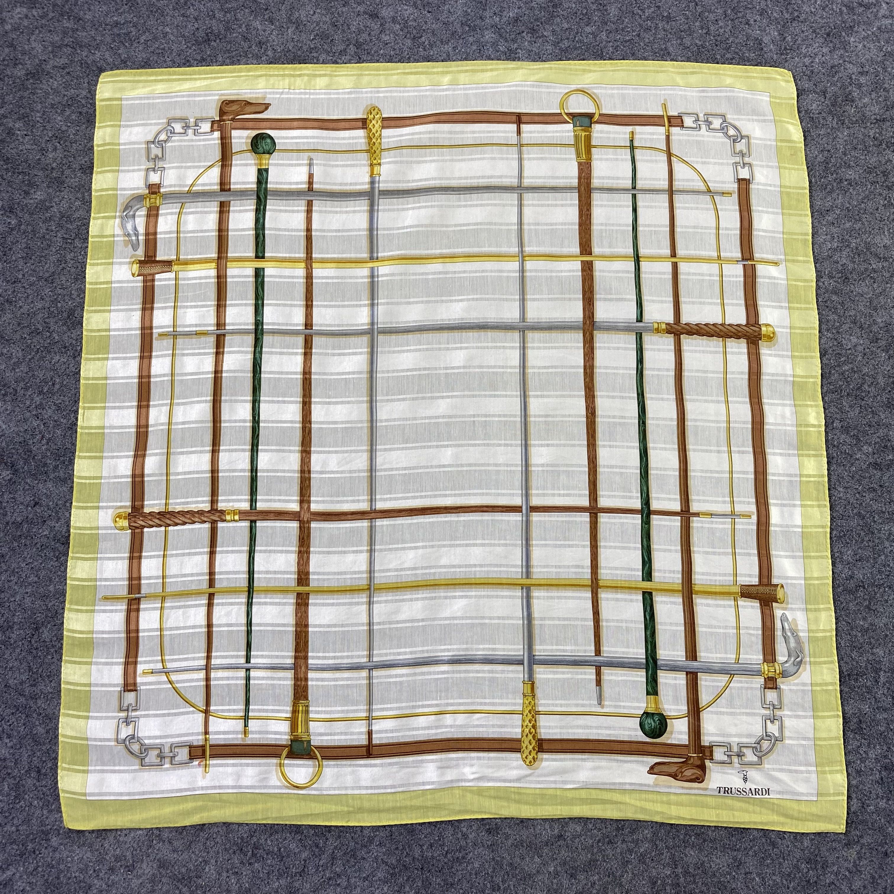 Trussardi Trussardi Handkerchief Neckerchief Bandana-B2001 Size ONE SIZE - 3 Thumbnail