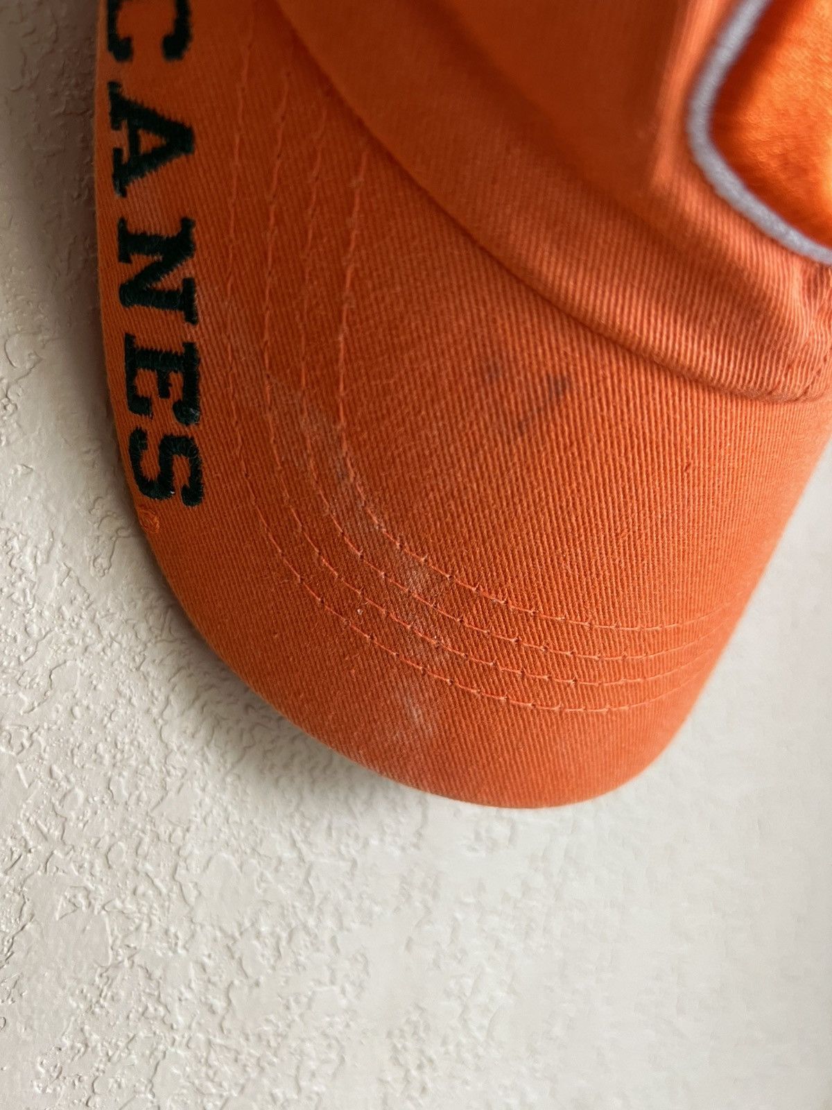 Russell Athletic University of Miami Baseball Cap - Russel - Used Size ONE SIZE - 2 Thumbnail