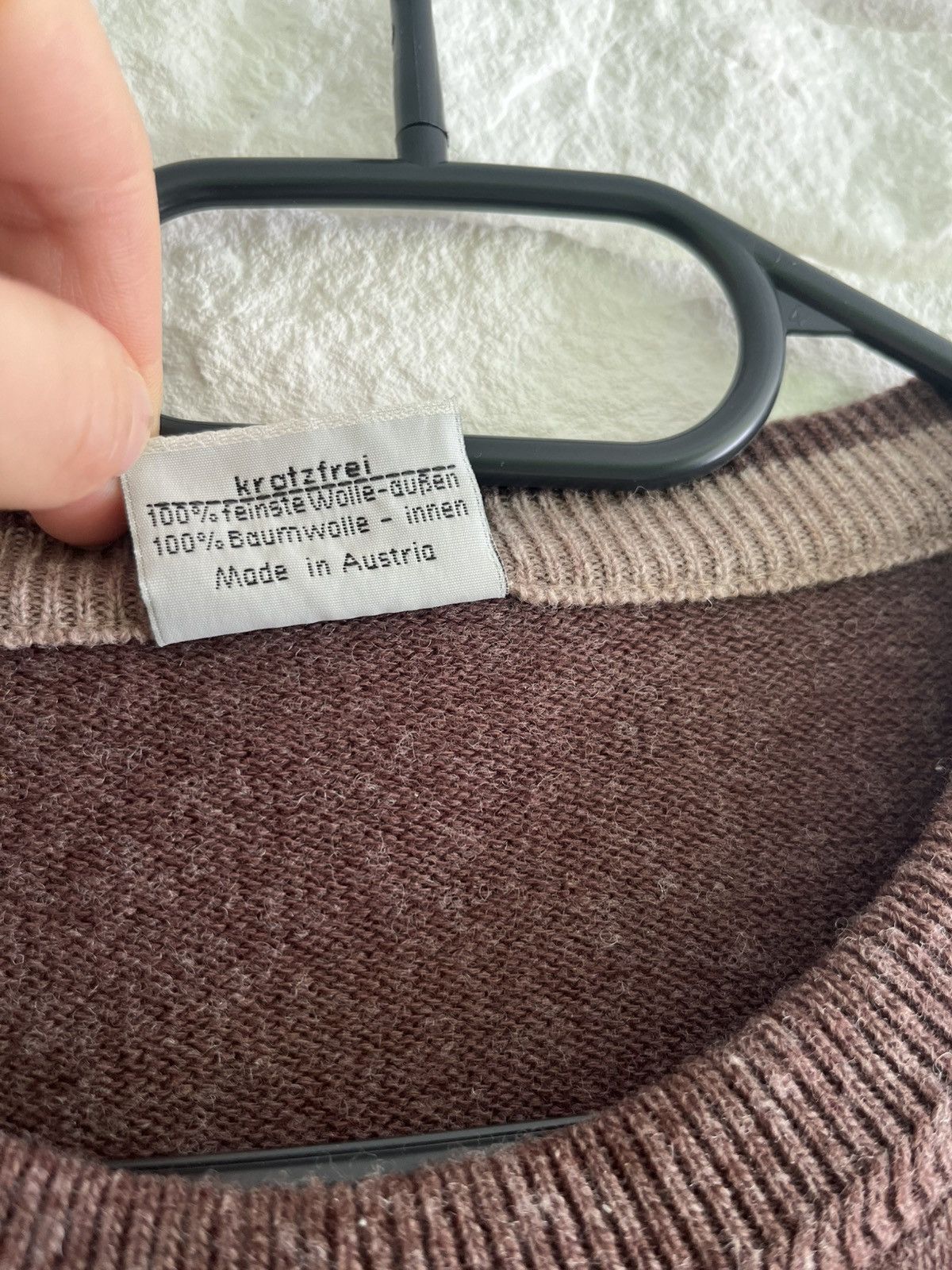 Other Vintage Maselli "Stereo System" Wool Blend Sweater Size US XL / EU 56 / 4 - 3 Thumbnail