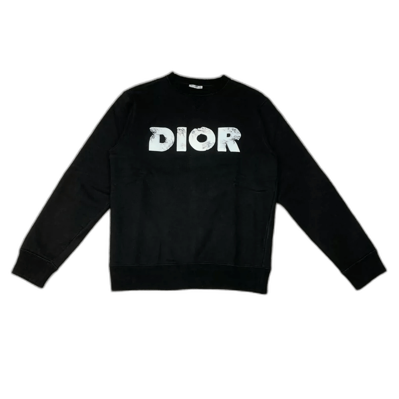Dior Dior Black 3D Logo Print Long Sleeve Sweatshirt-yf Size US XS / EU 42 / 0 - 1 Thumbnail