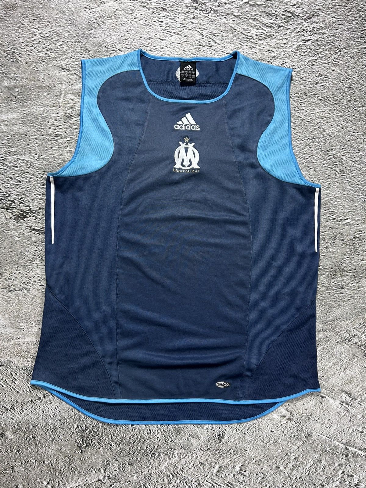 Adidas × Vintage Olympique Marseille Adidas Jersey Vintage tank top 2004 2005 Size US L / EU 52-54 / 3 - 1 Thumbnail