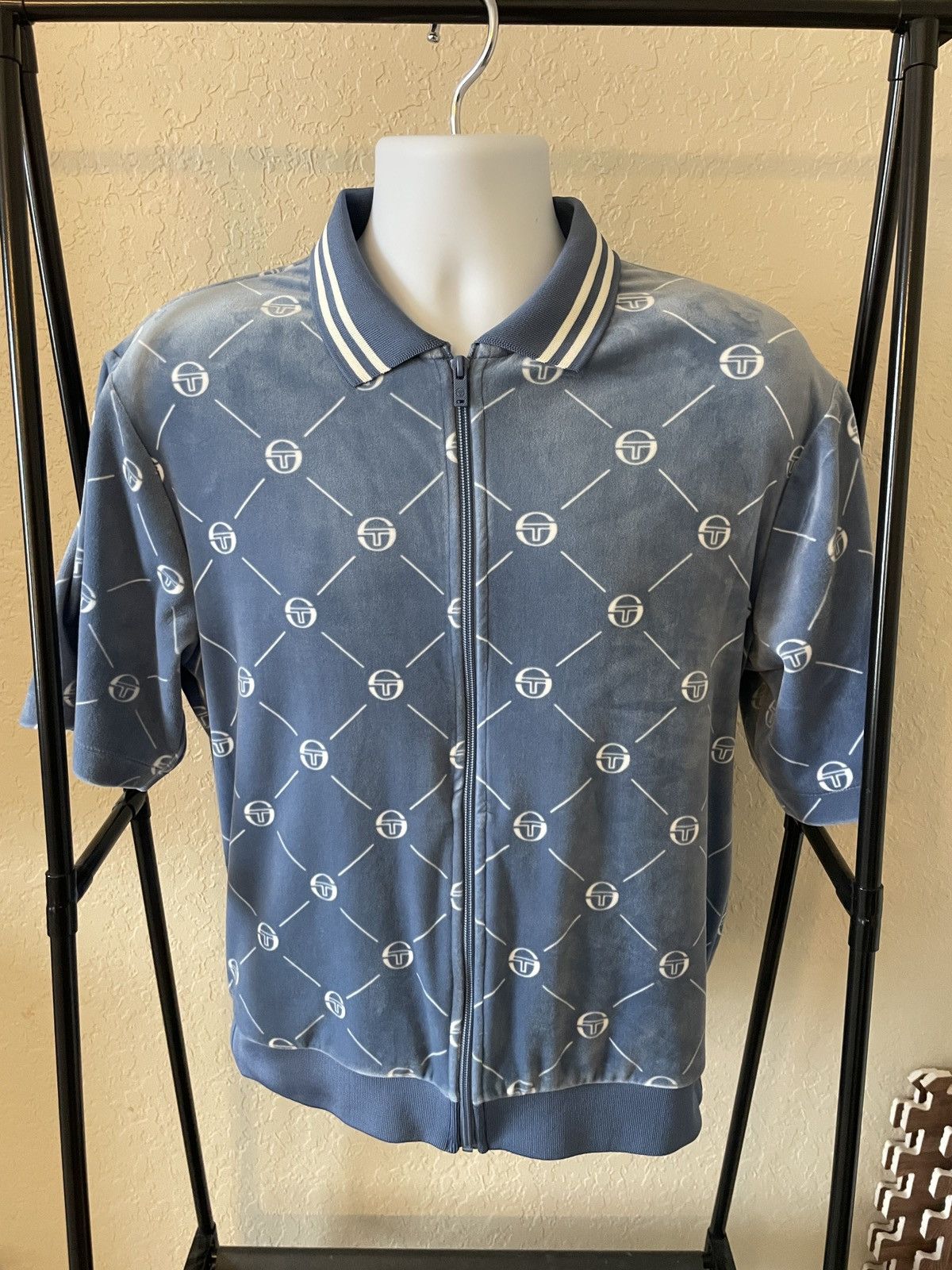 Sergio Tacchini ST Logo SS zippered track jacket Size US M / EU 48-50 / 2 - 1 Thumbnail