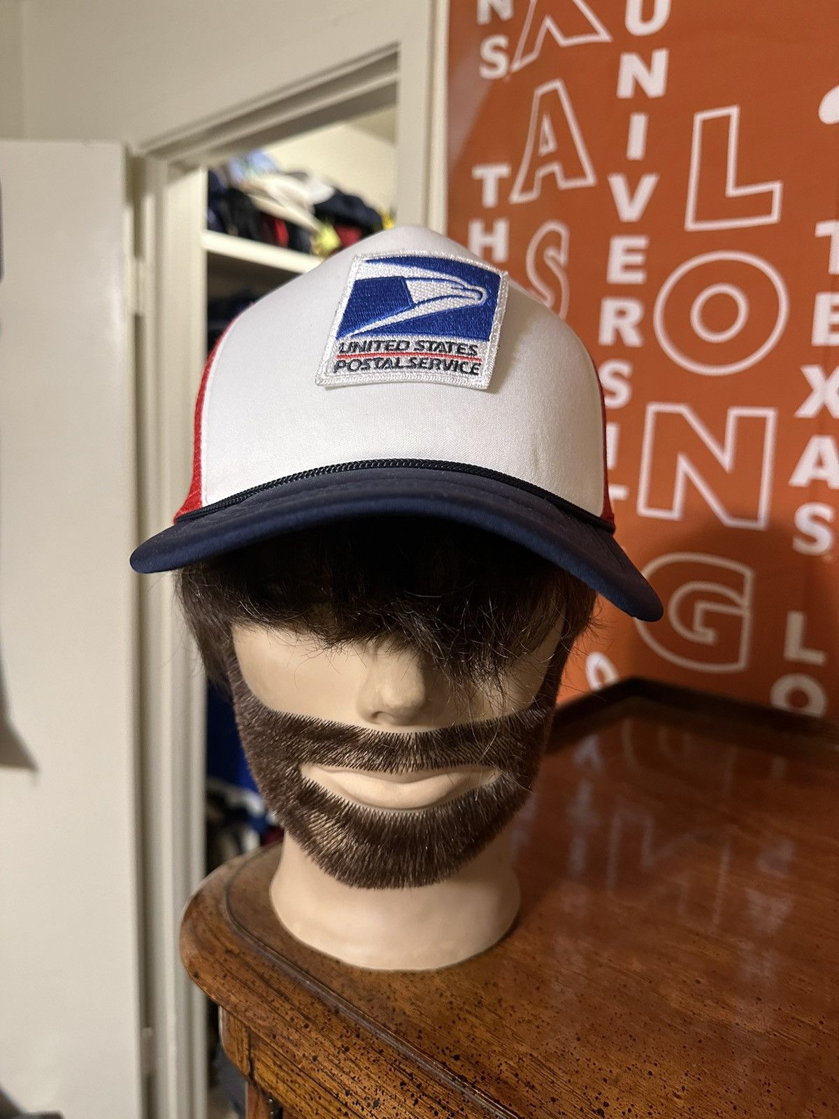 Anti Social Social Club × Vintage Vintage USPS Mailman “TRUMP 2024” hat 00s Size ONE SIZE - 1 Thumbnail