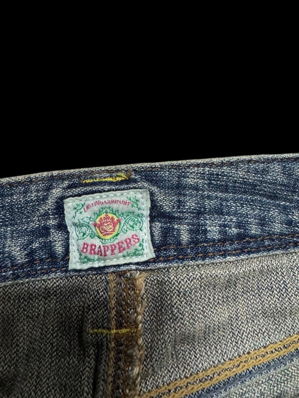 FLARE 90s Brappers Mudwash Distressed Ripped Insane Jeans