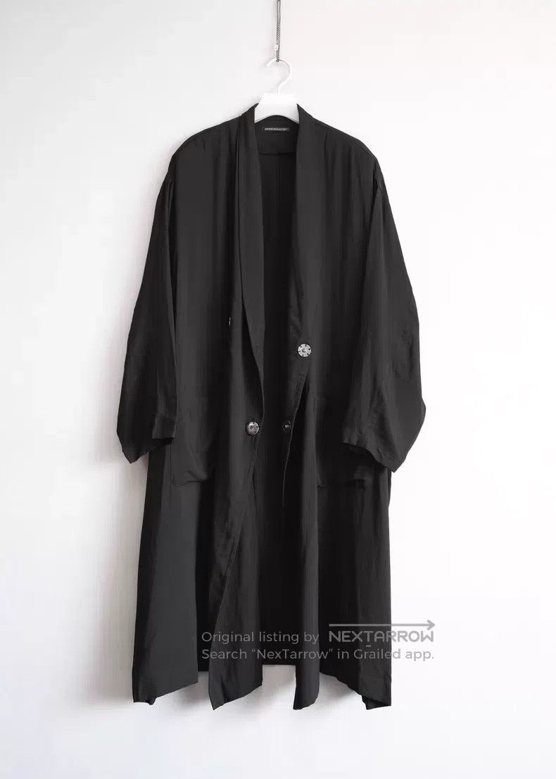 Yohji Yamamoto Yohji Yamamoto 13SS drop shoulder kimono coat| Size US S / EU 44-46 / 1 - 1 Thumbnail